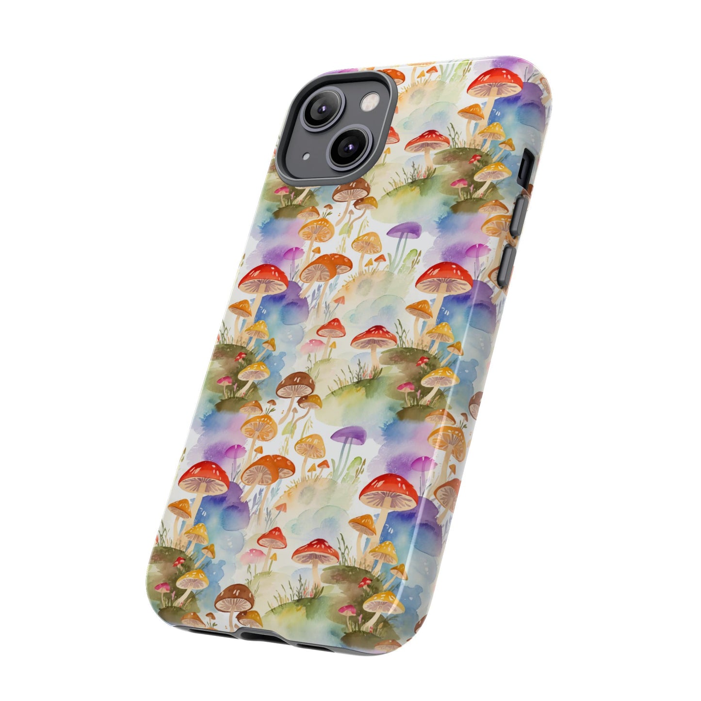 Mushroom Phone Case | Shroom Phone Cover | Hippie Themed Phone Case | Cute mushroom Pattern | Tough Case