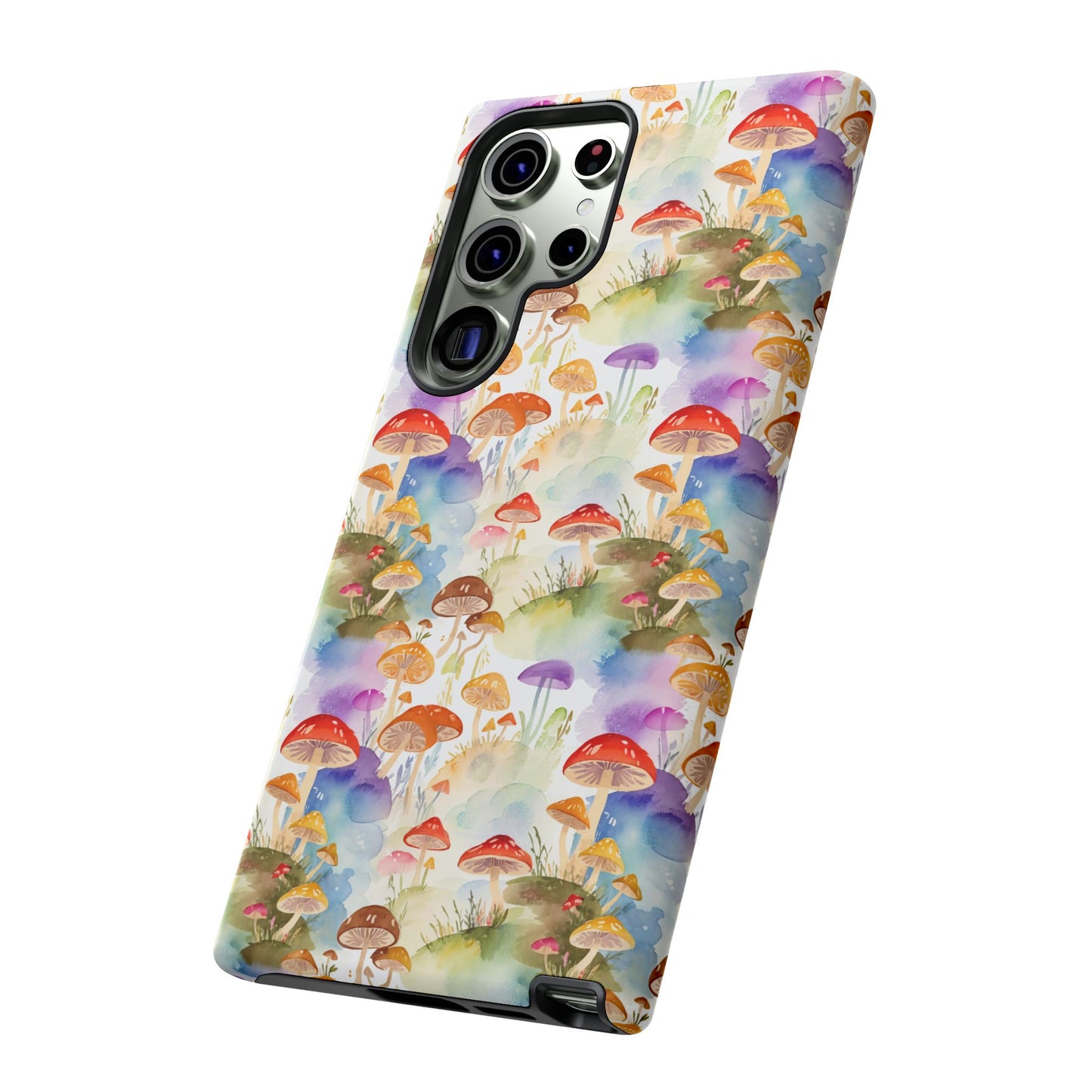 Mushroom Phone Case | Shroom Phone Cover | Hippie Themed Phone Case | Cute mushroom Pattern | Tough Case
