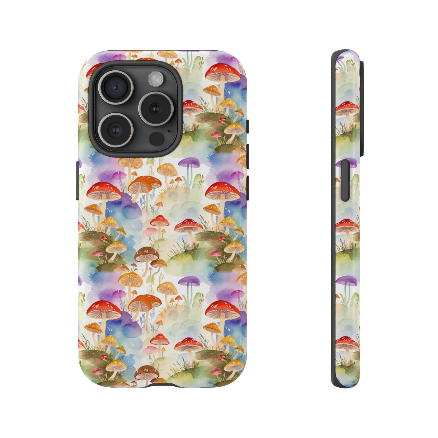 Mushroom Phone Case | Shroom Phone Cover | Hippie Themed Phone Case | Cute mushroom Pattern | Tough Case