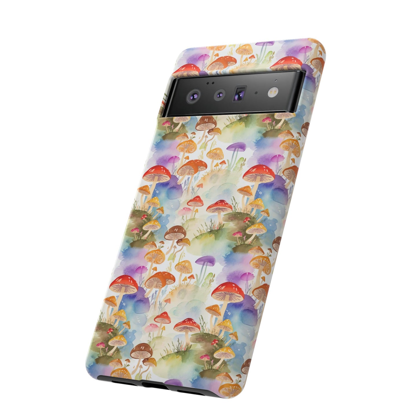 Mushroom Phone Case | Shroom Phone Cover | Hippie Themed Phone Case | Cute mushroom Pattern | Tough Case