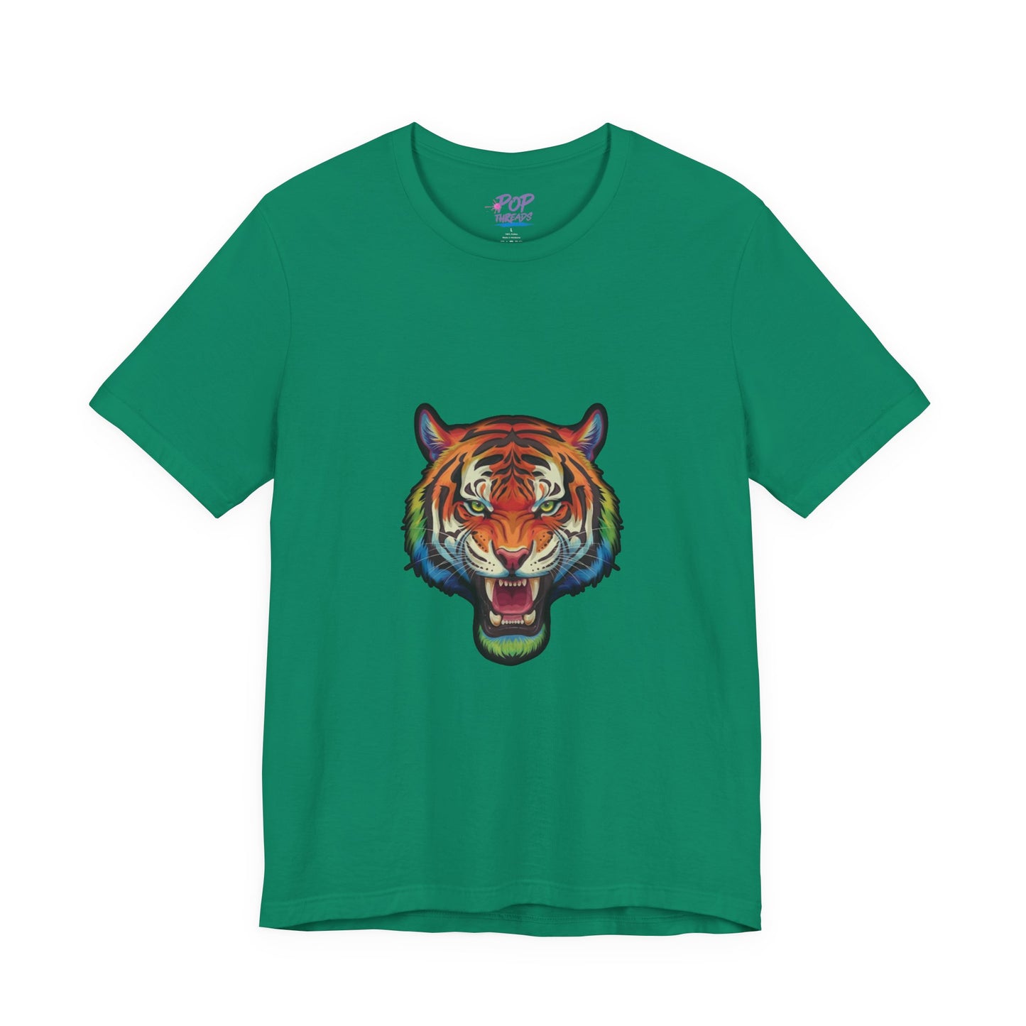 Colorful Rainbow Tiger Tee