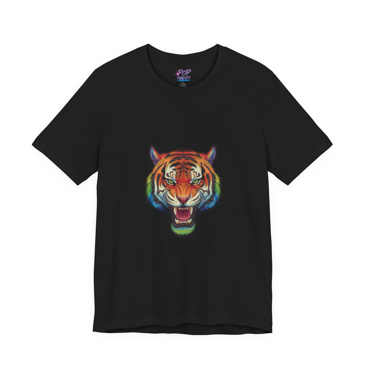 Colorful Rainbow Tiger Tee