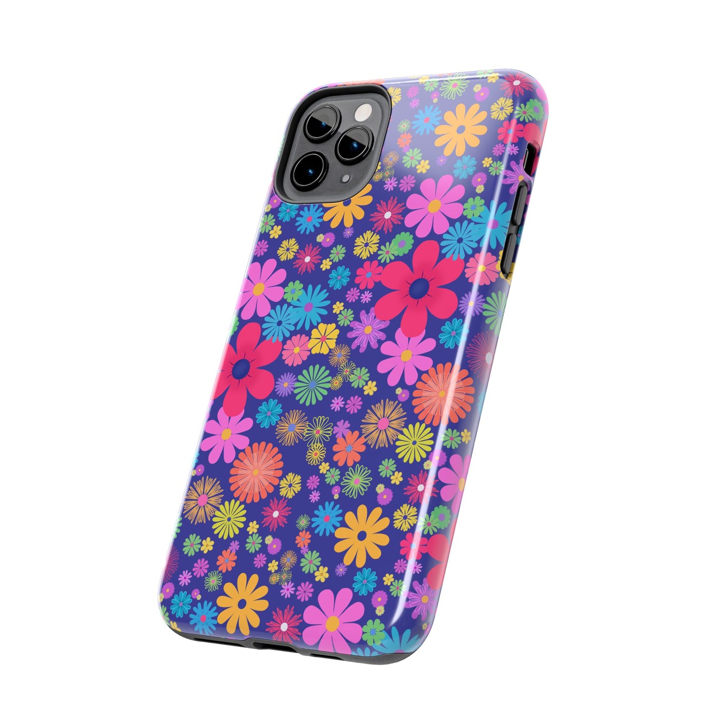 Colorful Floral Tough Phone Cases