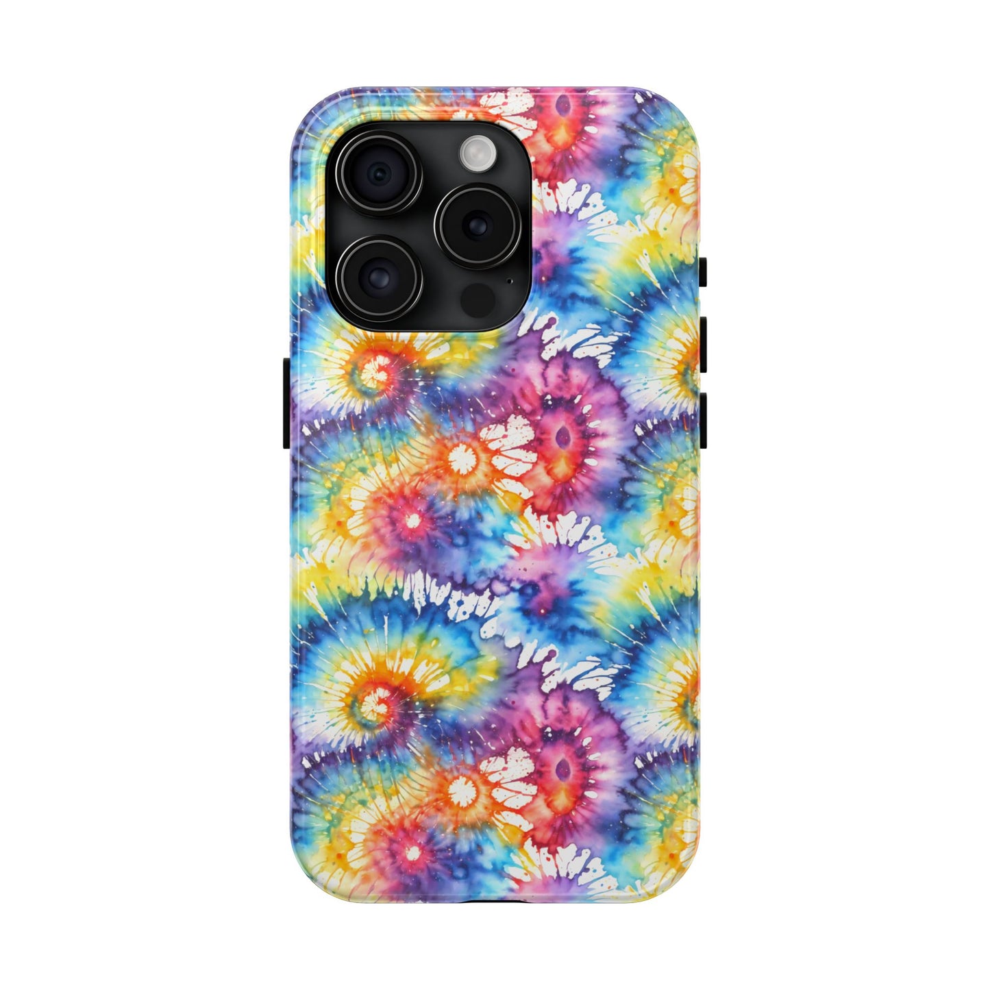 Rainbow Tye Dye Phone Case | Hippie Rainbow Phone Case | Boho Tye Dye | Tough Phone Case | Cute Rainbow Phone Case