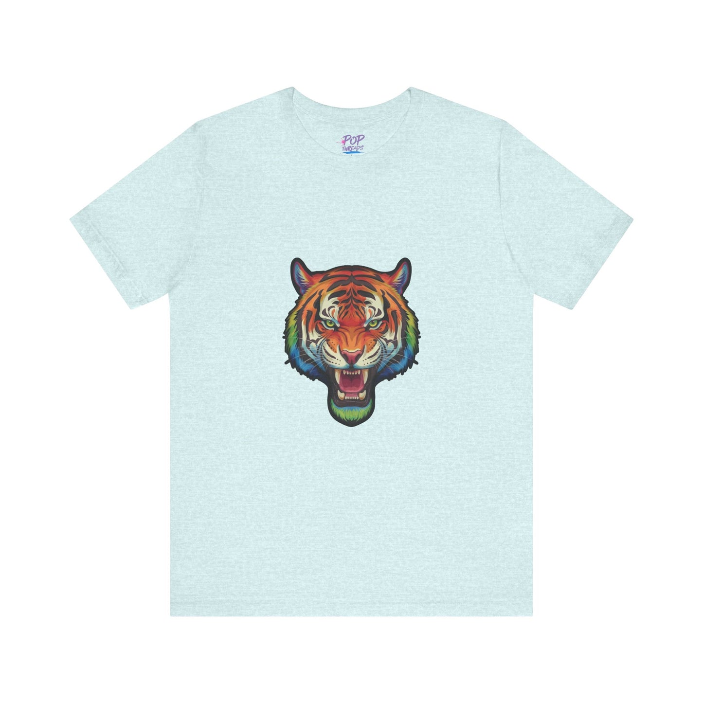 Colorful Rainbow Tiger Tee