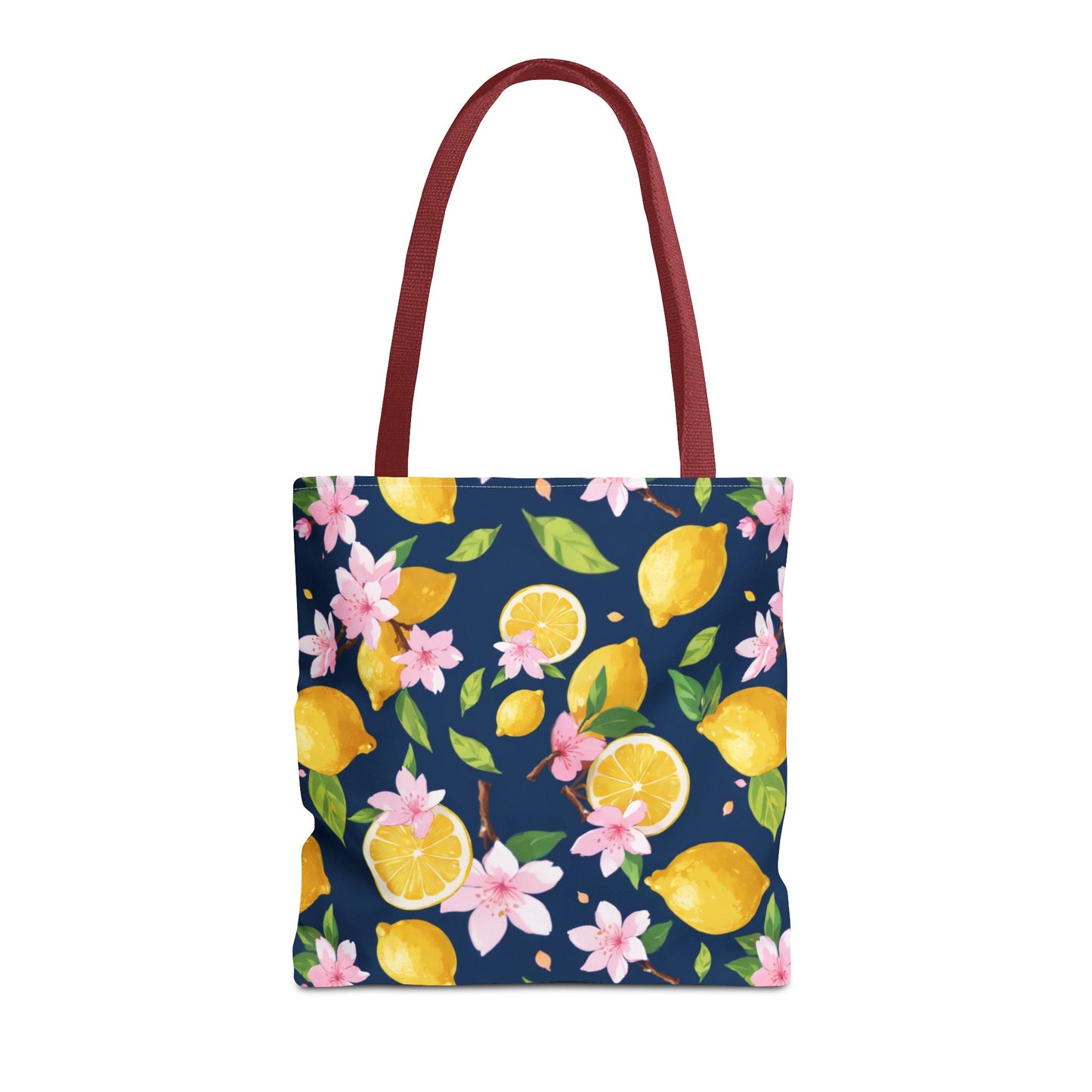 Lemon and cherry blossom Tote Bag
