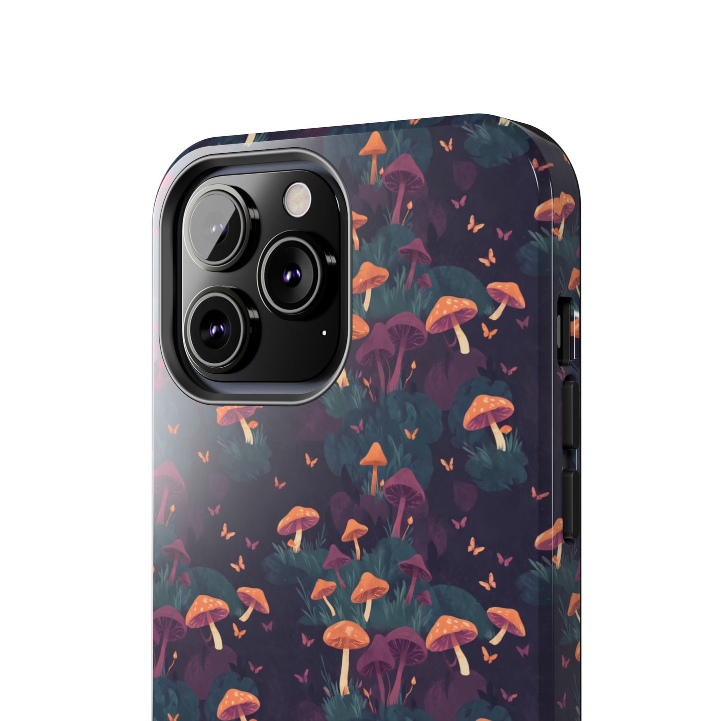 Witchy Mushroom And Moth IPhone Case | Witchy Phone Case | Mushroom Phone Case | Hippie Mushrooms | Night Moths