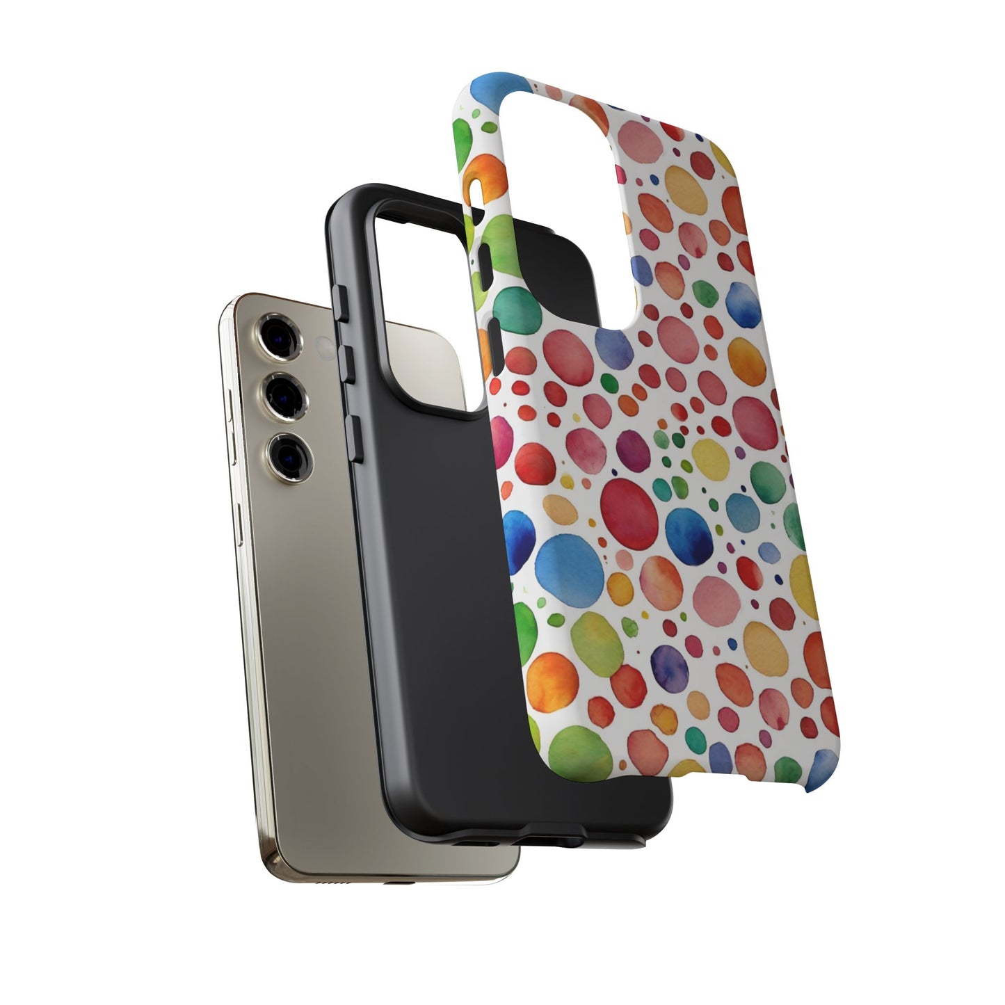 Polka dot drop | Tough Cases | Phone Case | IPhone | Samsung | Protective Phone Case | Phone Protector | Cute Phone Cover