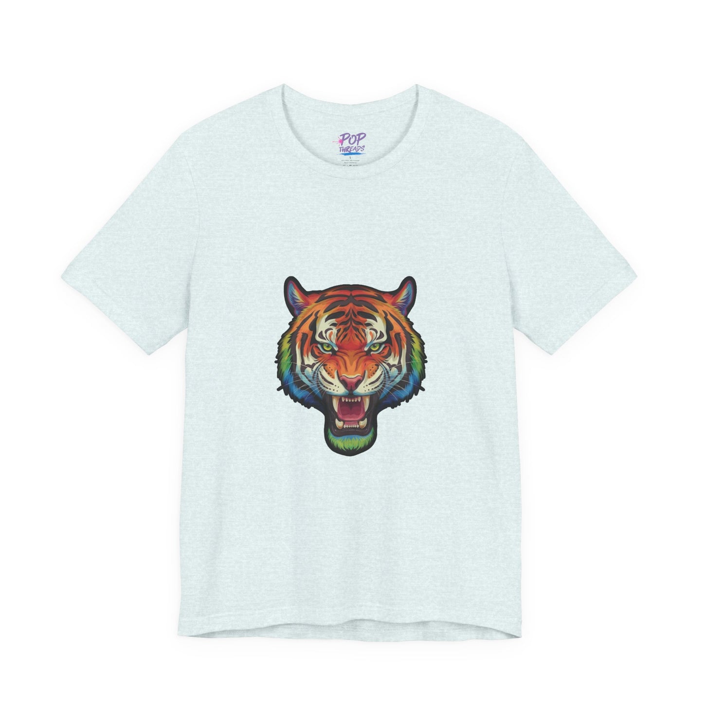 Colorful Rainbow Tiger Tee