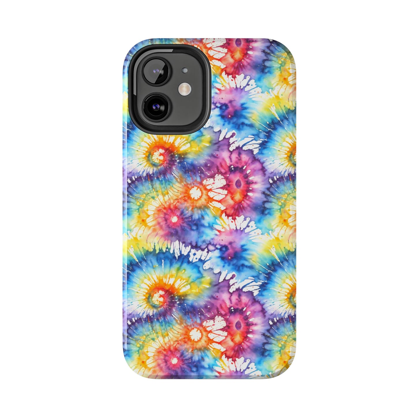 Rainbow Tye Dye Phone Case | Hippie Rainbow Phone Case | Boho Tye Dye | Tough Phone Case | Cute Rainbow Phone Case