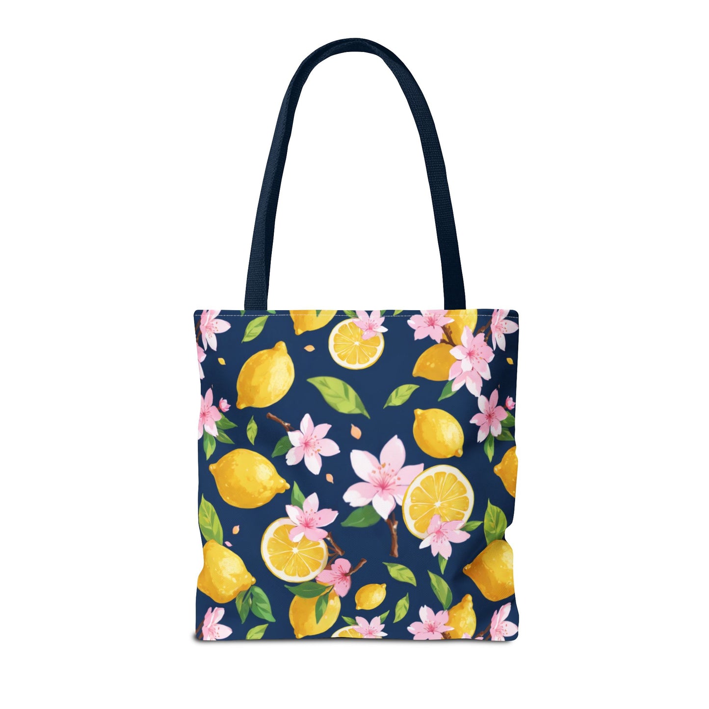 Lemon and cherry blossom Tote Bag