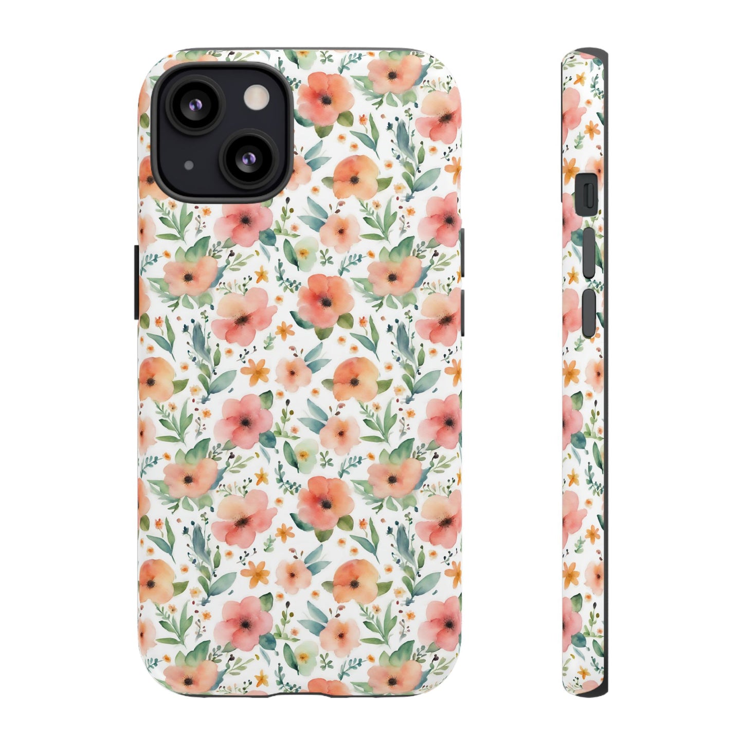 Watercolor Floral Print | Tough Cases | IPhone Case | Samsung Case | Flower Phone Case | Floral Case