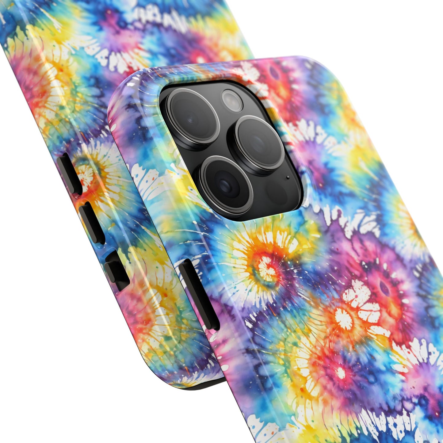 Rainbow Tye Dye Phone Case | Hippie Rainbow Phone Case | Boho Tye Dye | Tough Phone Case | Cute Rainbow Phone Case