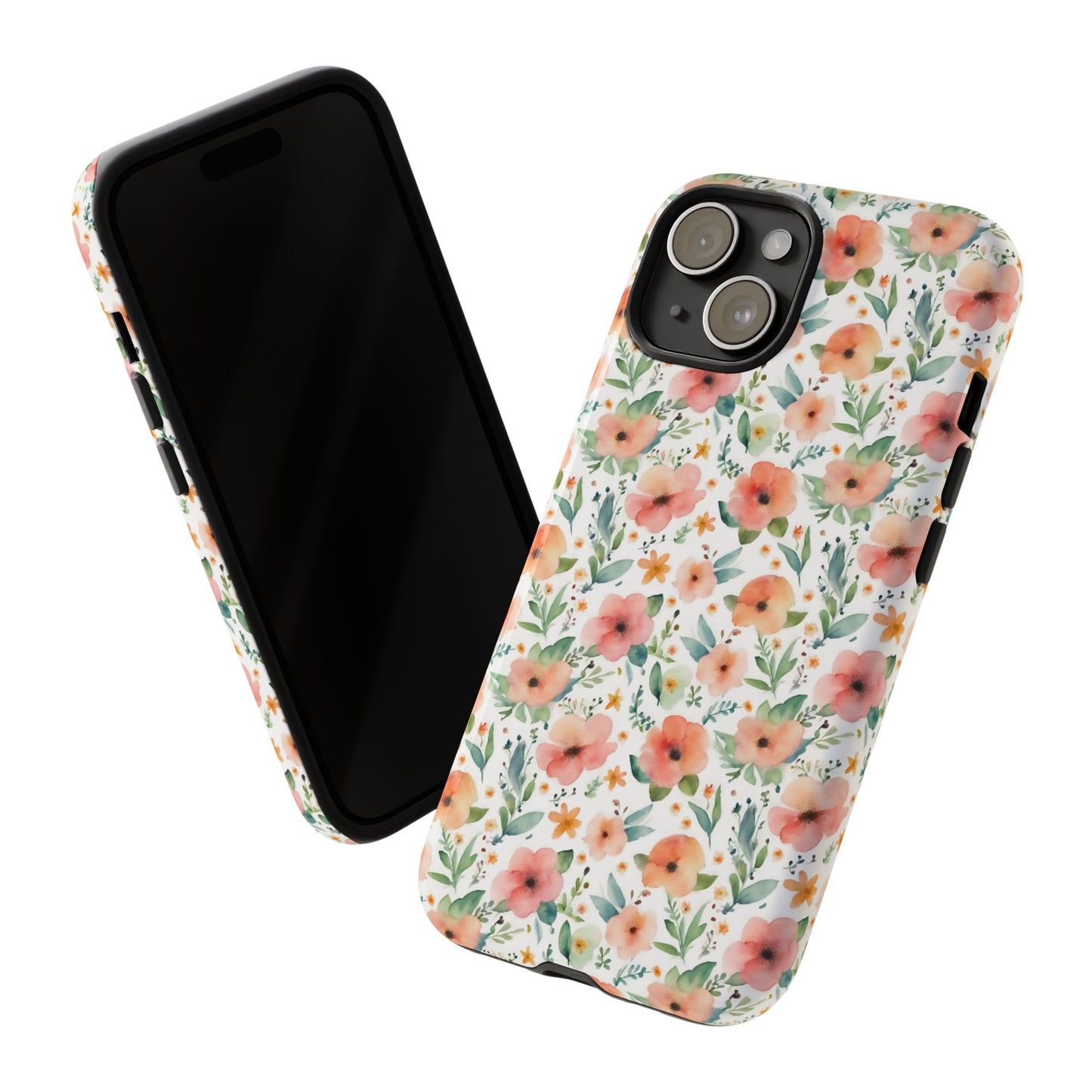 Watercolor Floral Print | Tough Cases | IPhone Case | Samsung Case | Flower Phone Case | Floral Case