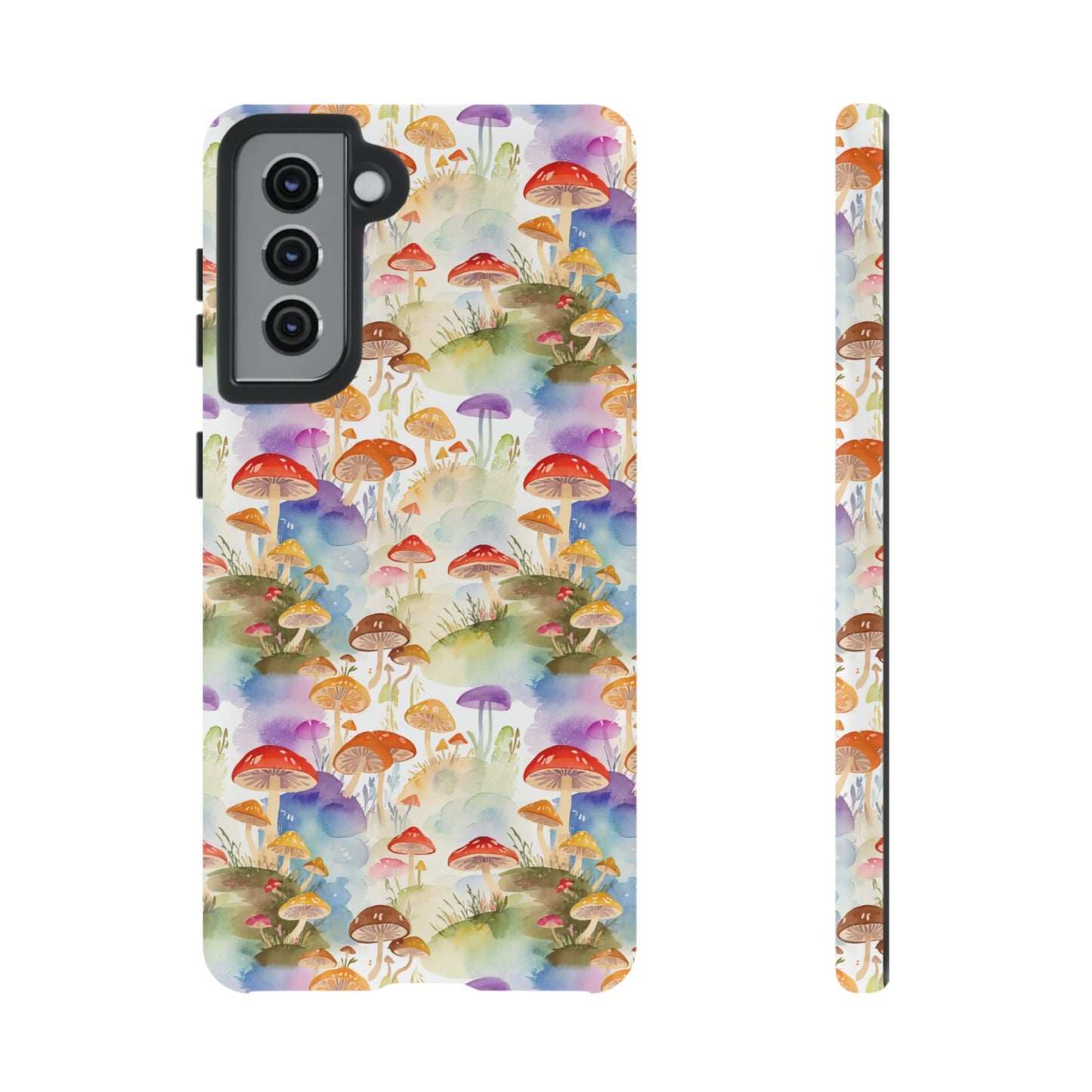 Mushroom Phone Case | Shroom Phone Cover | Hippie Themed Phone Case | Cute mushroom Pattern | Tough Case