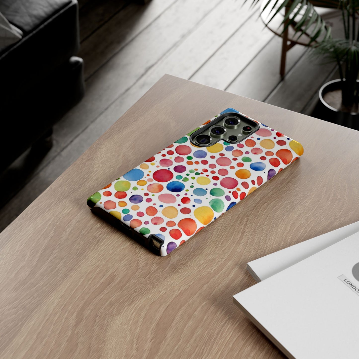 Polka dot drop | Tough Cases | Phone Case | IPhone | Samsung | Protective Phone Case | Phone Protector | Cute Phone Cover