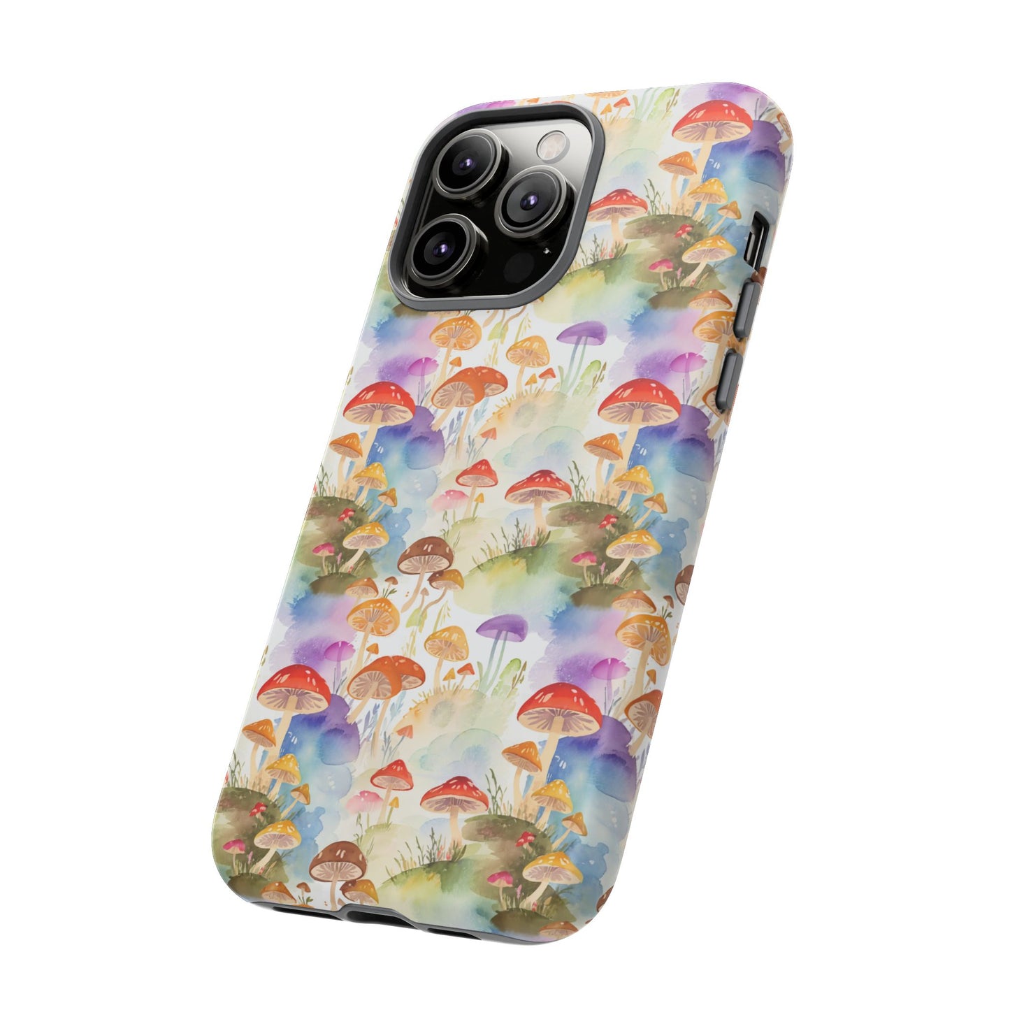 Mushroom Phone Case | Shroom Phone Cover | Hippie Themed Phone Case | Cute mushroom Pattern | Tough Case