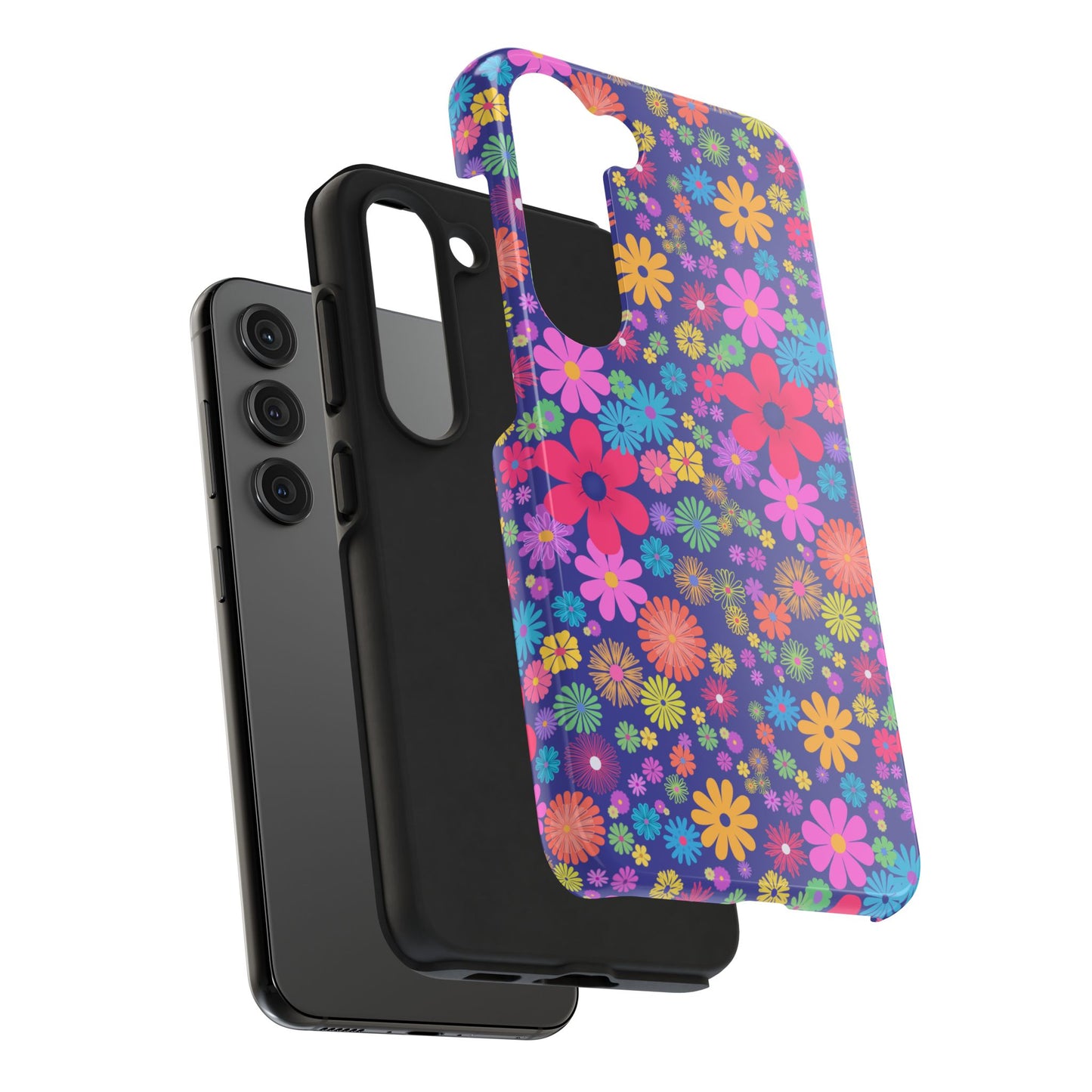 Colorful Floral Tough Phone Cases