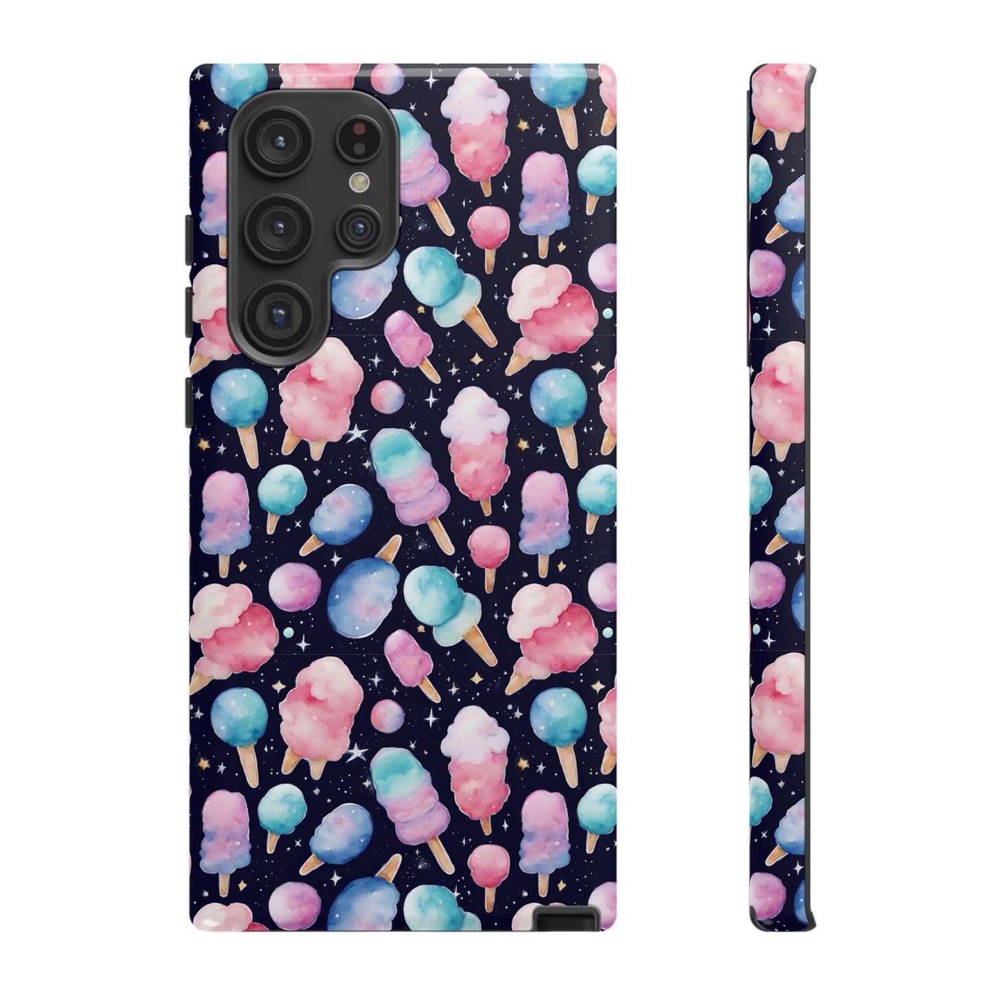 Cotton Candy Space Explosion Tough Case IPhone Samsung
