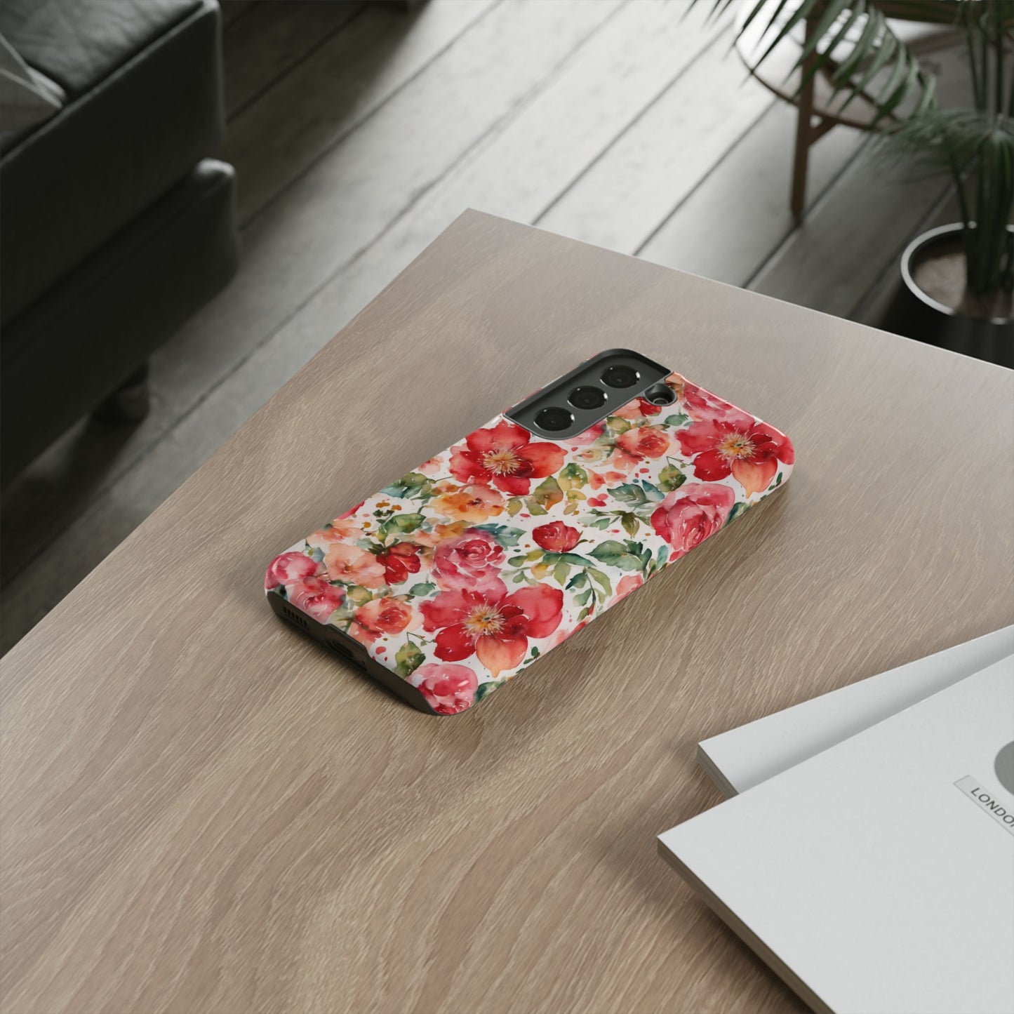 Beautiful Valentine Roses Tough Case For iPhone Samsung