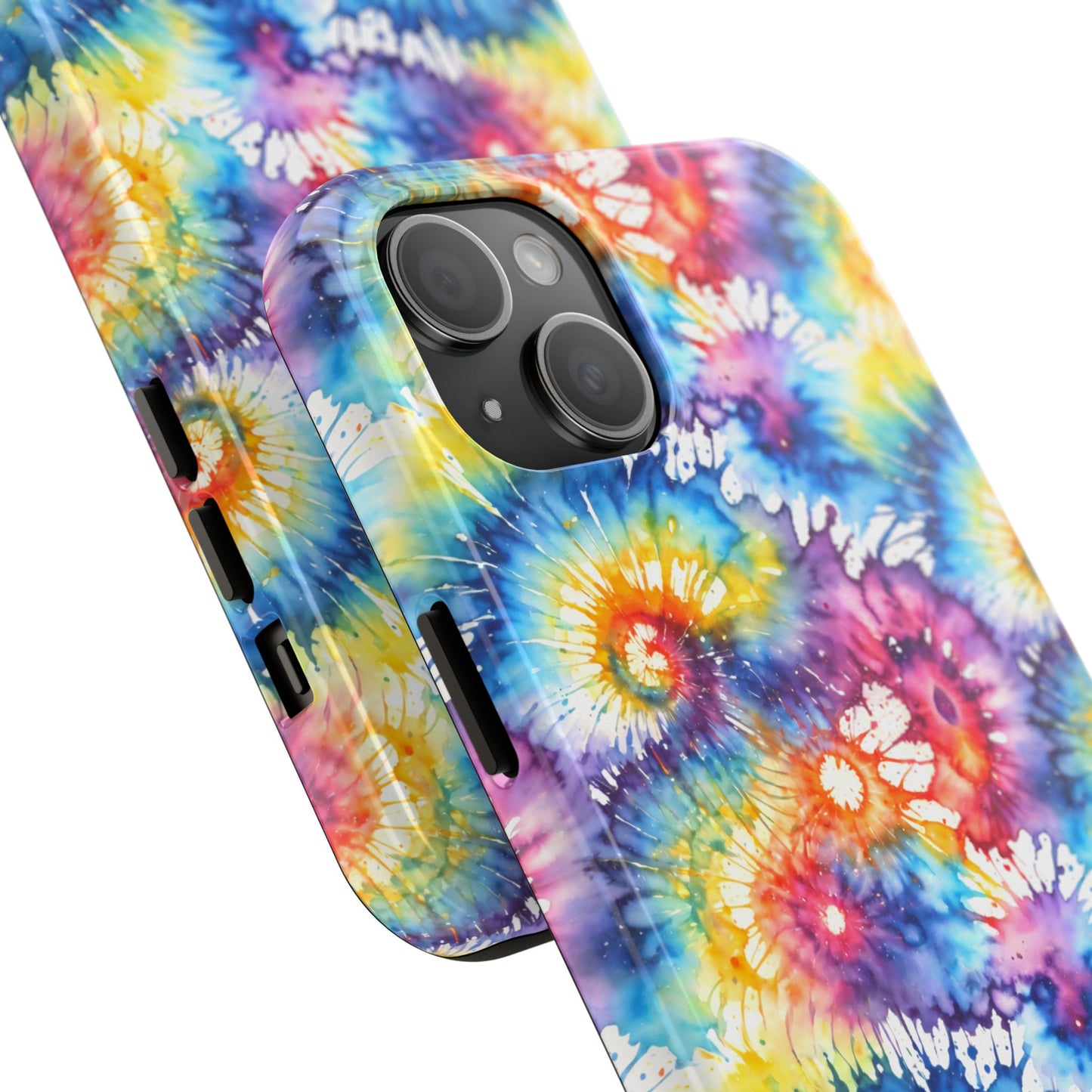Rainbow Tye Dye Phone Case | Hippie Rainbow Phone Case | Boho Tye Dye | Tough Phone Case | Cute Rainbow Phone Case