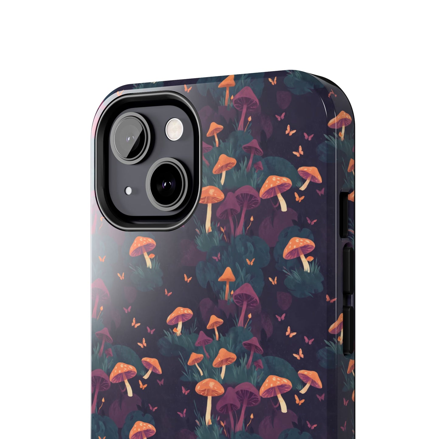 Witchy Mushroom And Moth IPhone Case | Witchy Phone Case | Mushroom Phone Case | Hippie Mushrooms | Night Moths