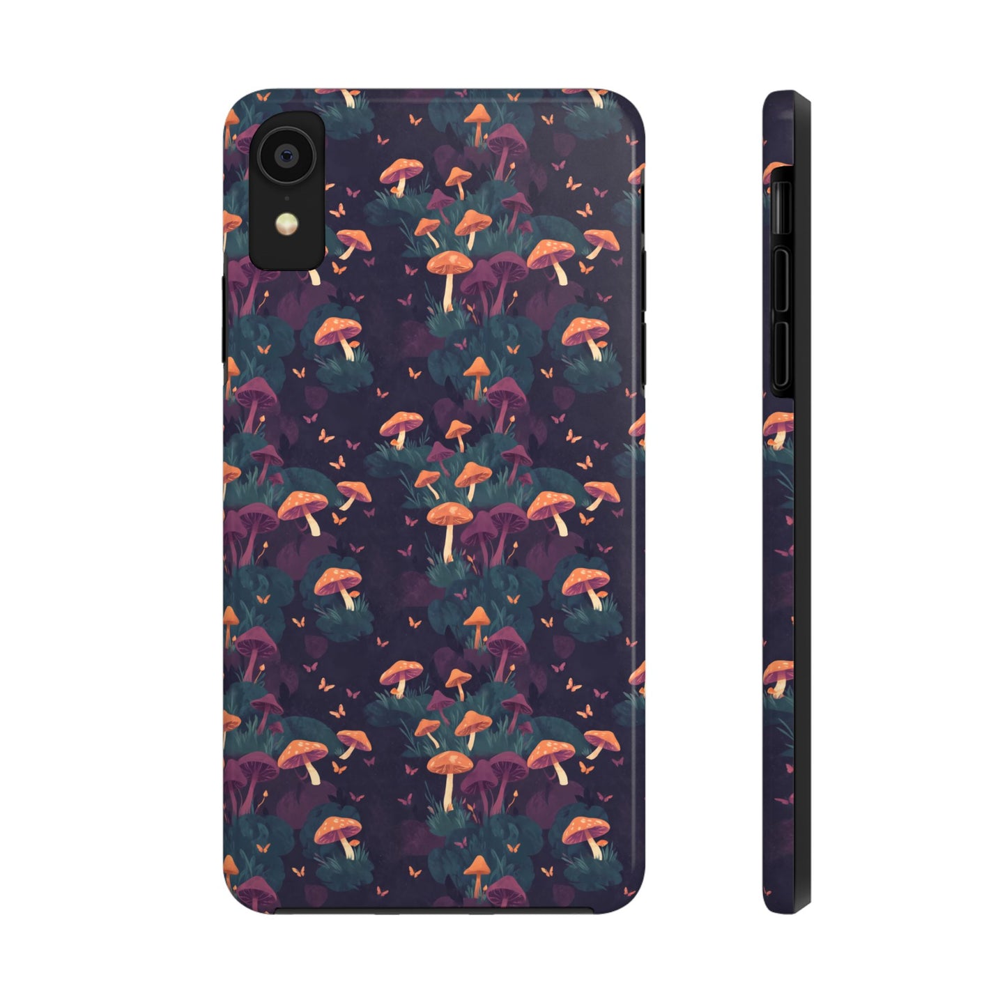 Witchy Mushroom And Moth IPhone Case | Witchy Phone Case | Mushroom Phone Case | Hippie Mushrooms | Night Moths