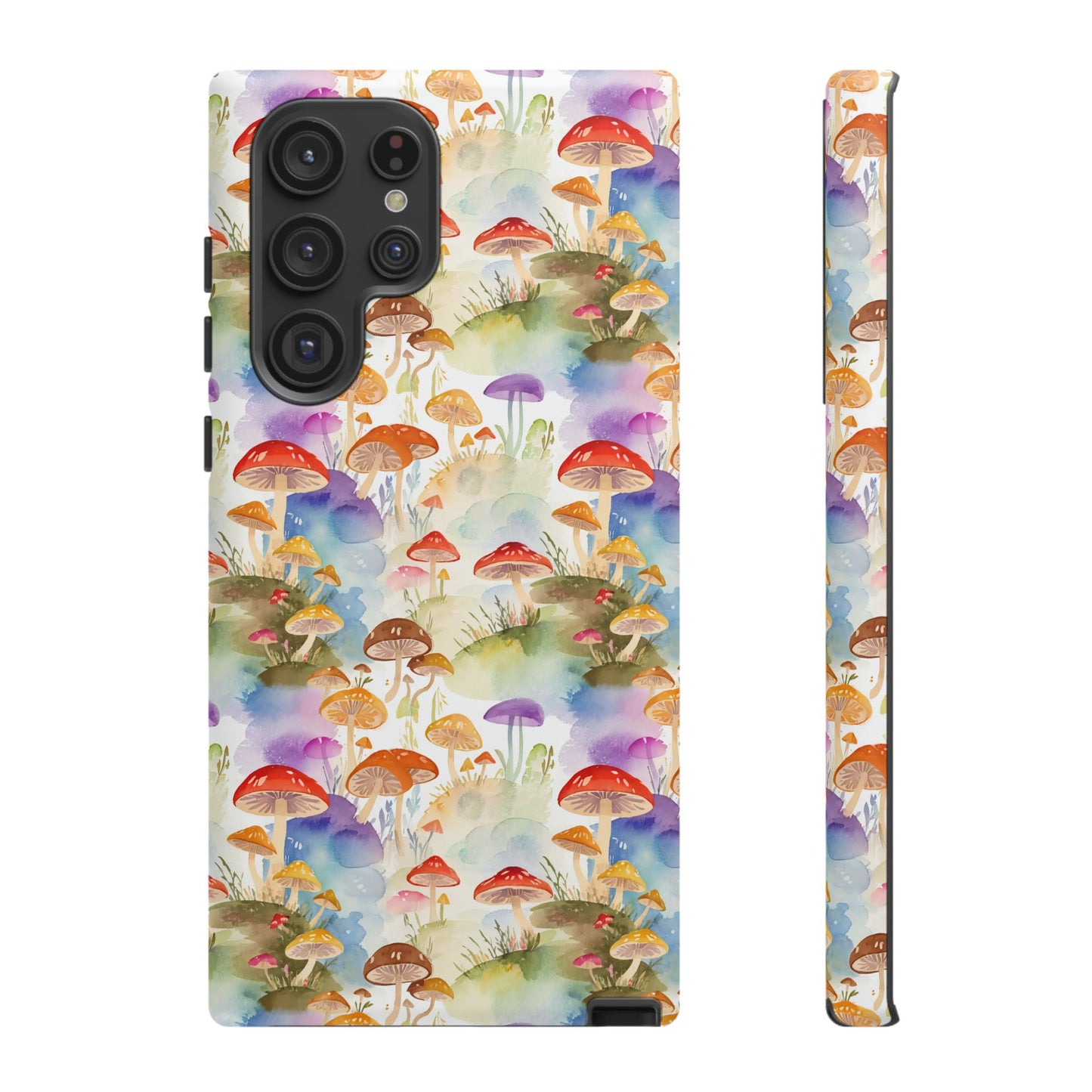 Mushroom Phone Case | Shroom Phone Cover | Hippie Themed Phone Case | Cute mushroom Pattern | Tough Case