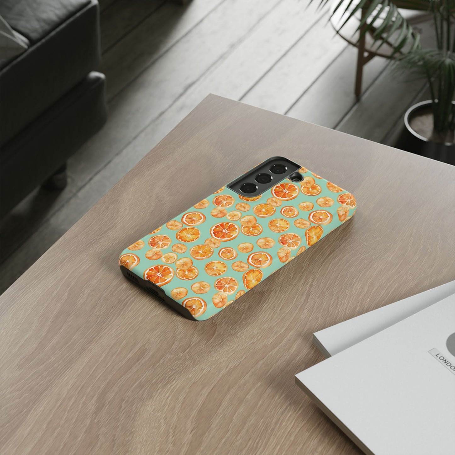 Sunday Orange | Tough Cases | Cute Phone Case | Protective Case | iPhone Case | Samsung Case