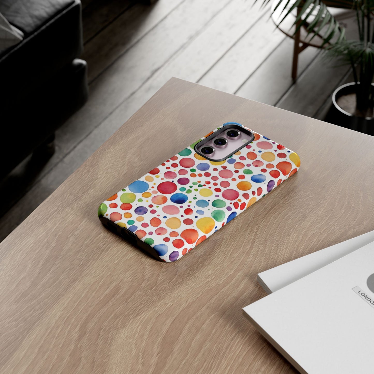 Polka dot drop | Tough Cases | Phone Case | IPhone | Samsung | Protective Phone Case | Phone Protector | Cute Phone Cover