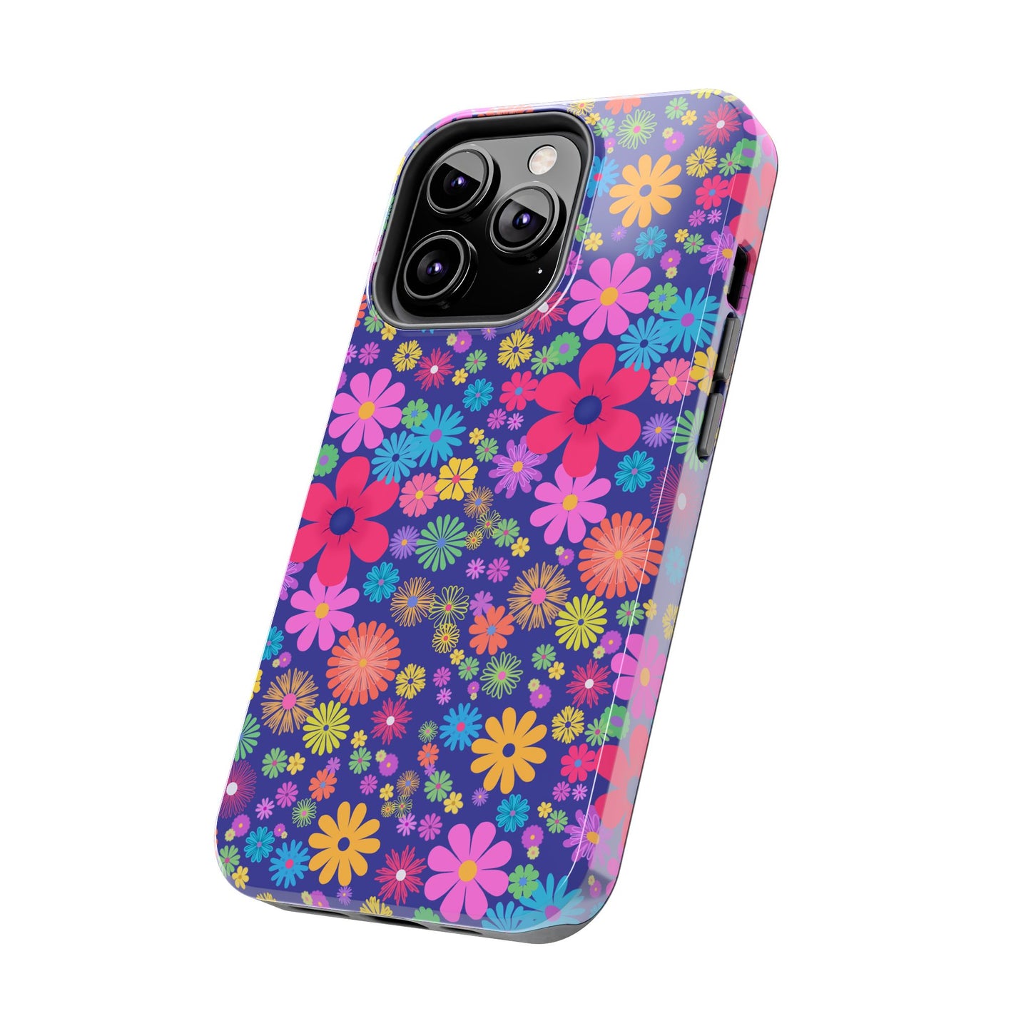 Colorful Floral Tough Phone Cases