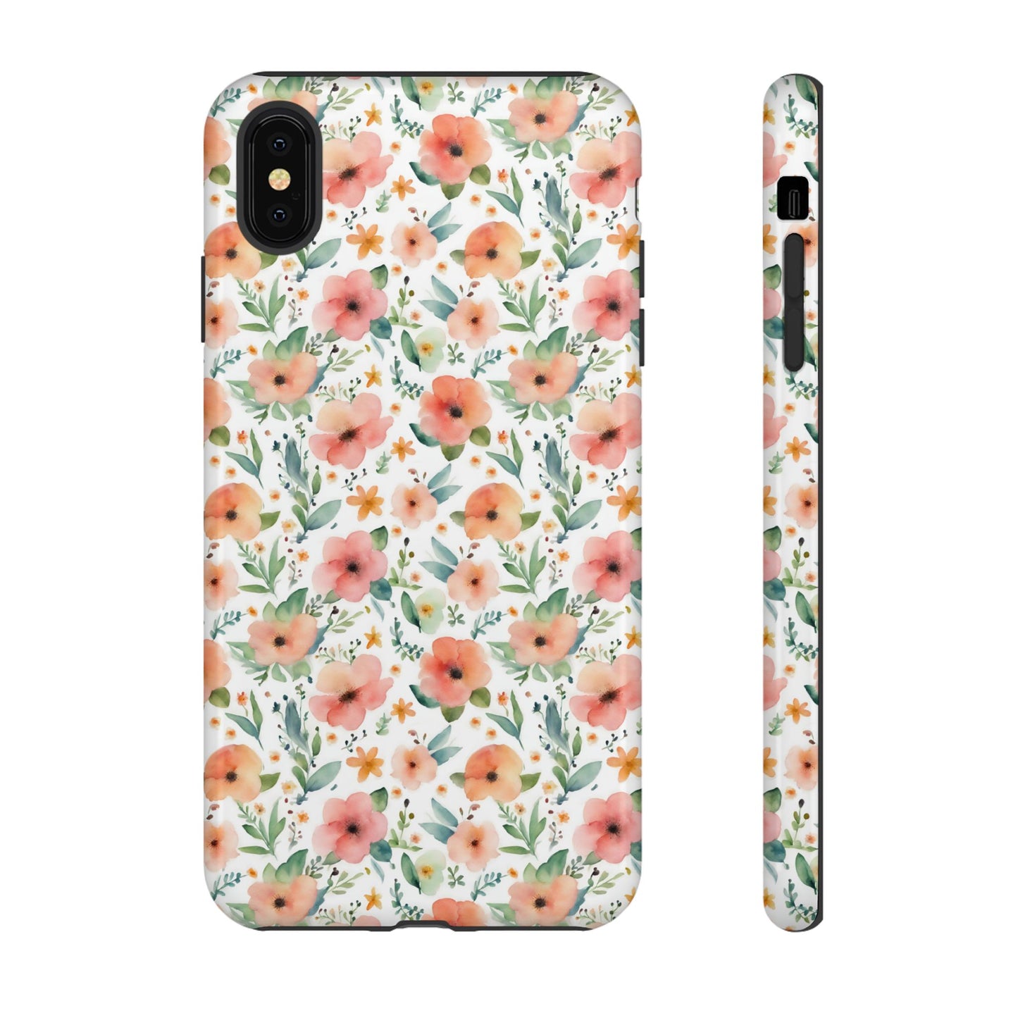 Watercolor Floral Print | Tough Cases | IPhone Case | Samsung Case | Flower Phone Case | Floral Case