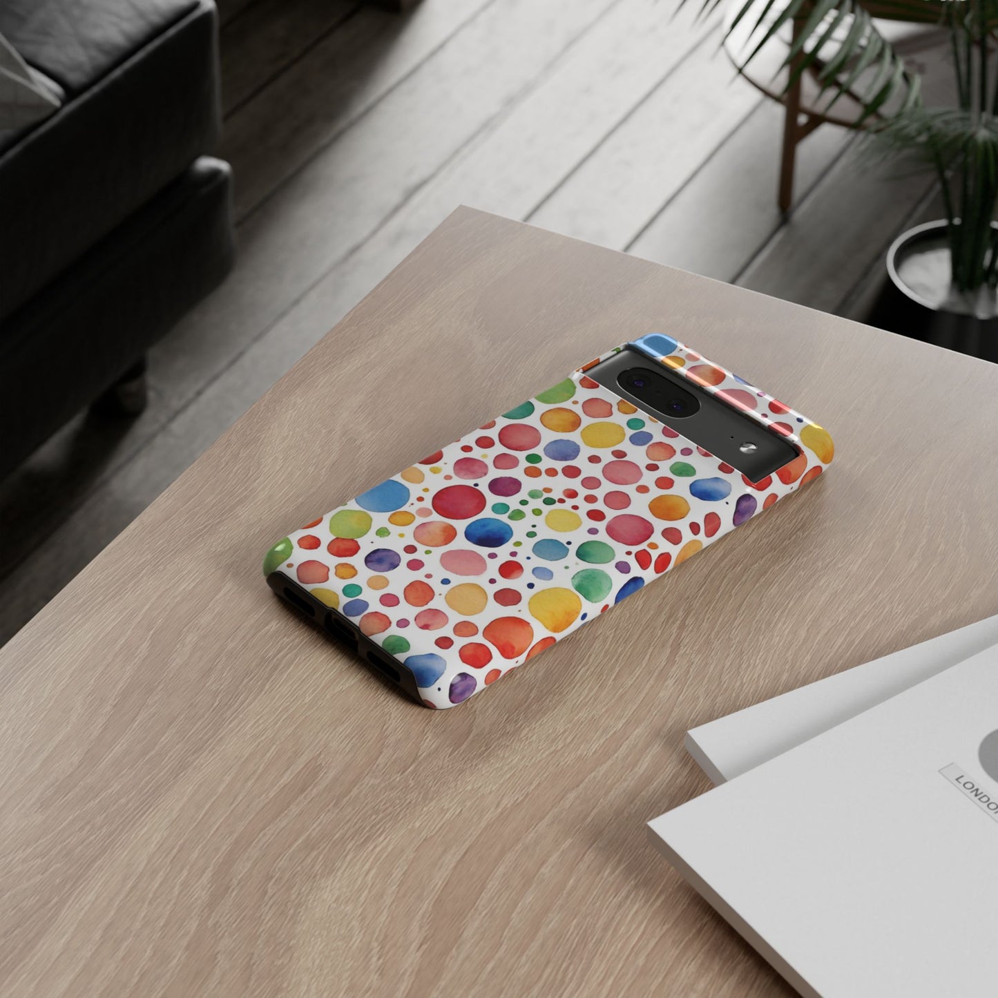 Polka dot drop | Tough Cases | Phone Case | IPhone | Samsung | Protective Phone Case | Phone Protector | Cute Phone Cover