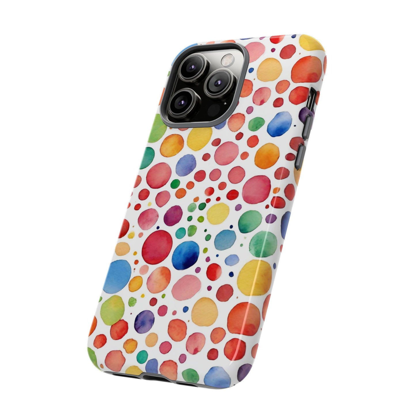 Polka dot drop | Tough Cases | Phone Case | IPhone | Samsung | Protective Phone Case | Phone Protector | Cute Phone Cover