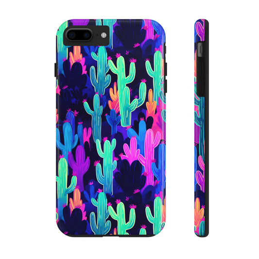 Rave Cacti Tough Phone Cases