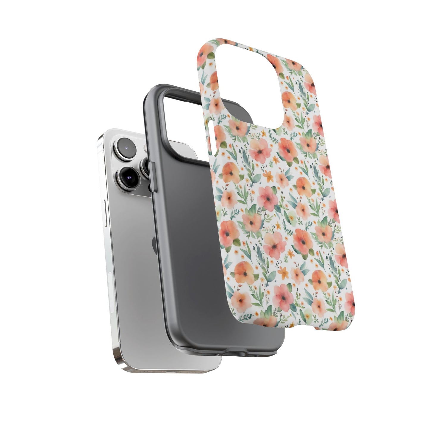 Watercolor Floral Print | Tough Cases | IPhone Case | Samsung Case | Flower Phone Case | Floral Case
