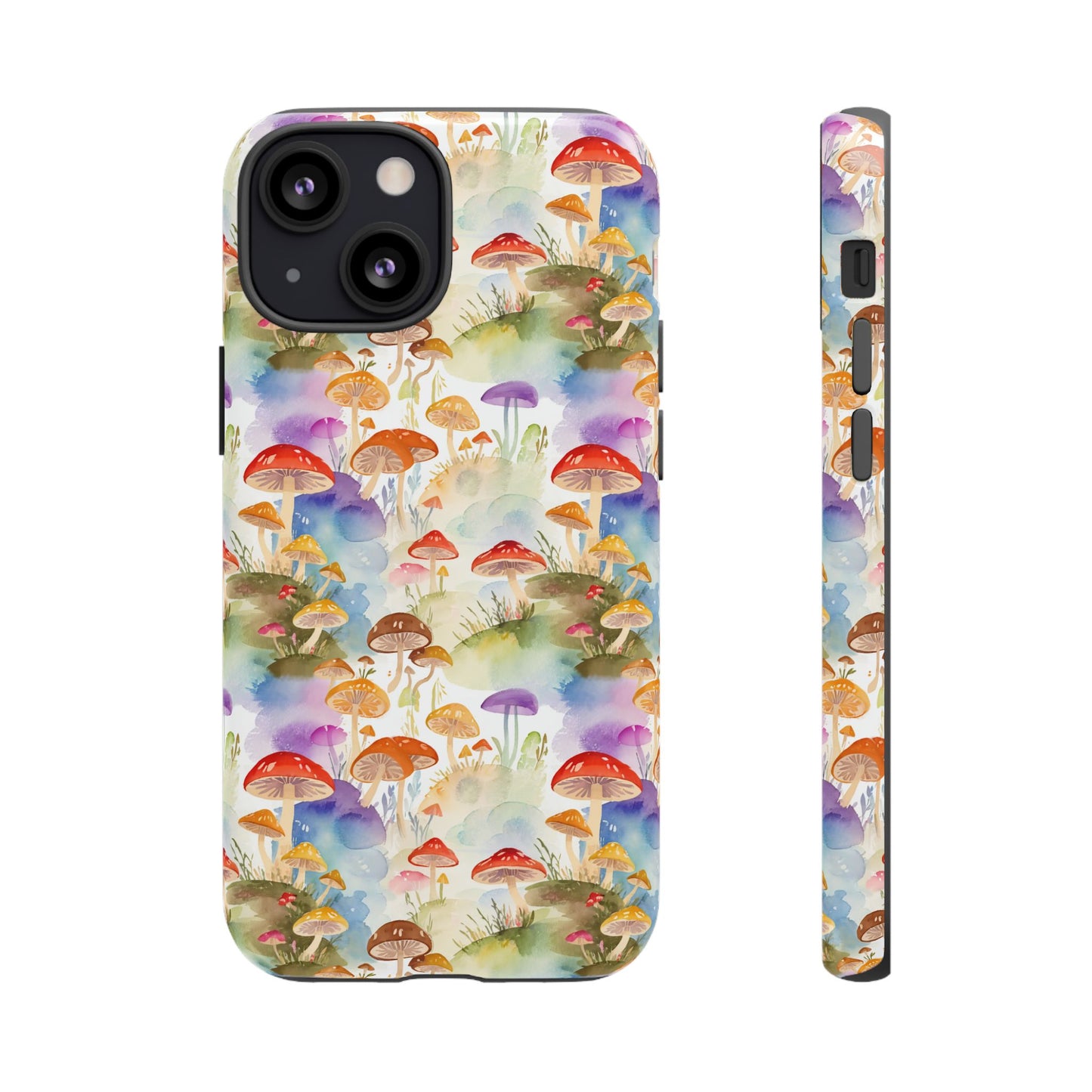 Mushroom Phone Case | Shroom Phone Cover | Hippie Themed Phone Case | Cute mushroom Pattern | Tough Case