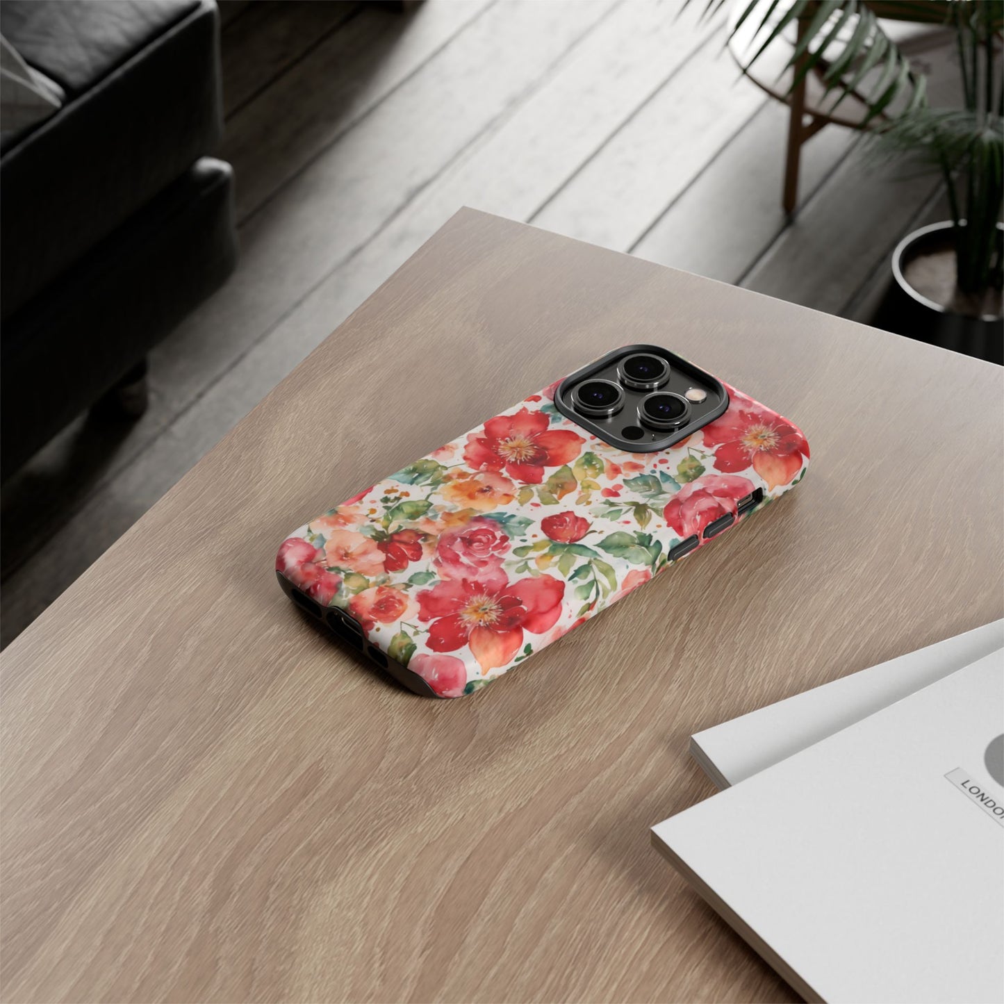 Beautiful Valentine Roses Tough Case For iPhone Samsung