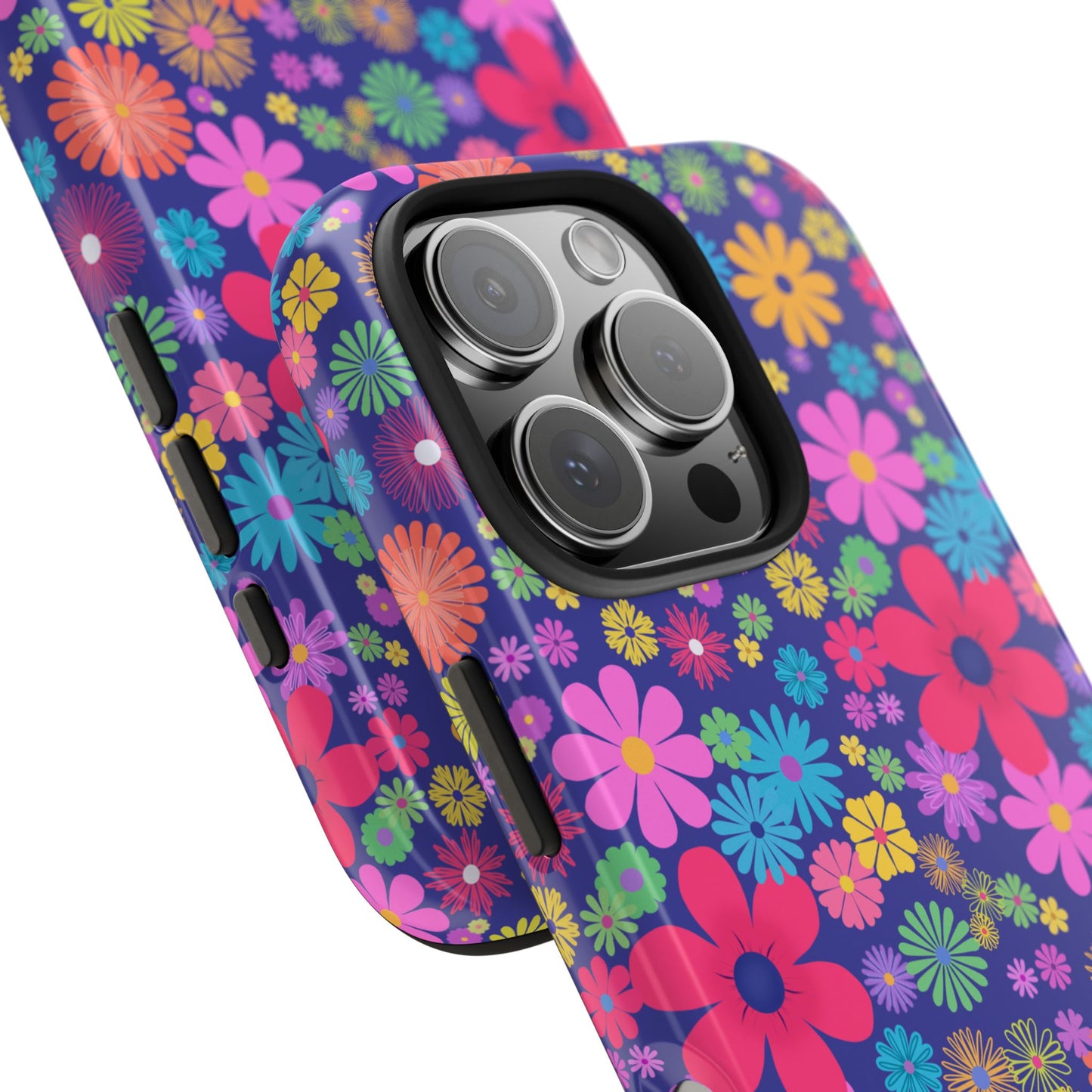 Colorful Floral Tough Phone Cases