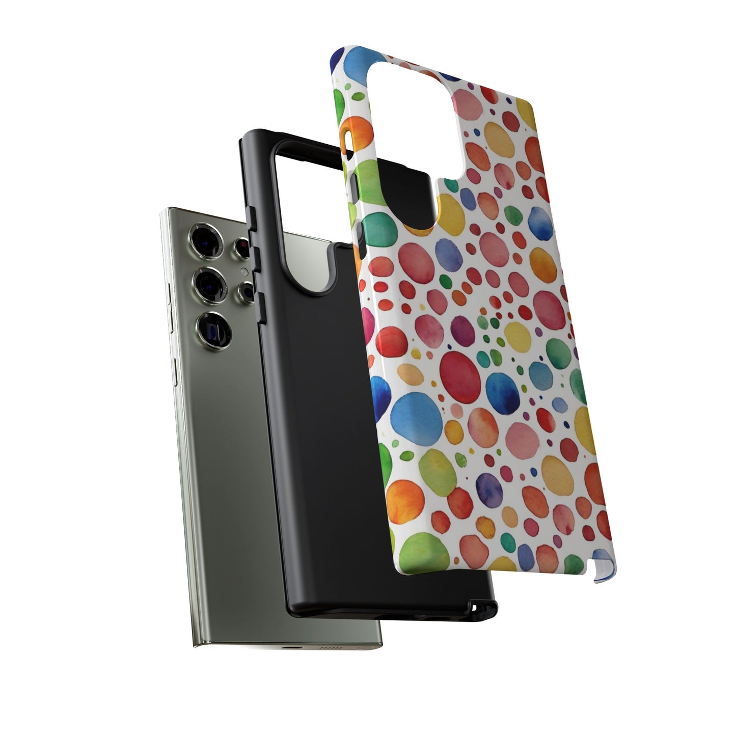 Polka dot drop | Tough Cases | Phone Case | IPhone | Samsung | Protective Phone Case | Phone Protector | Cute Phone Cover