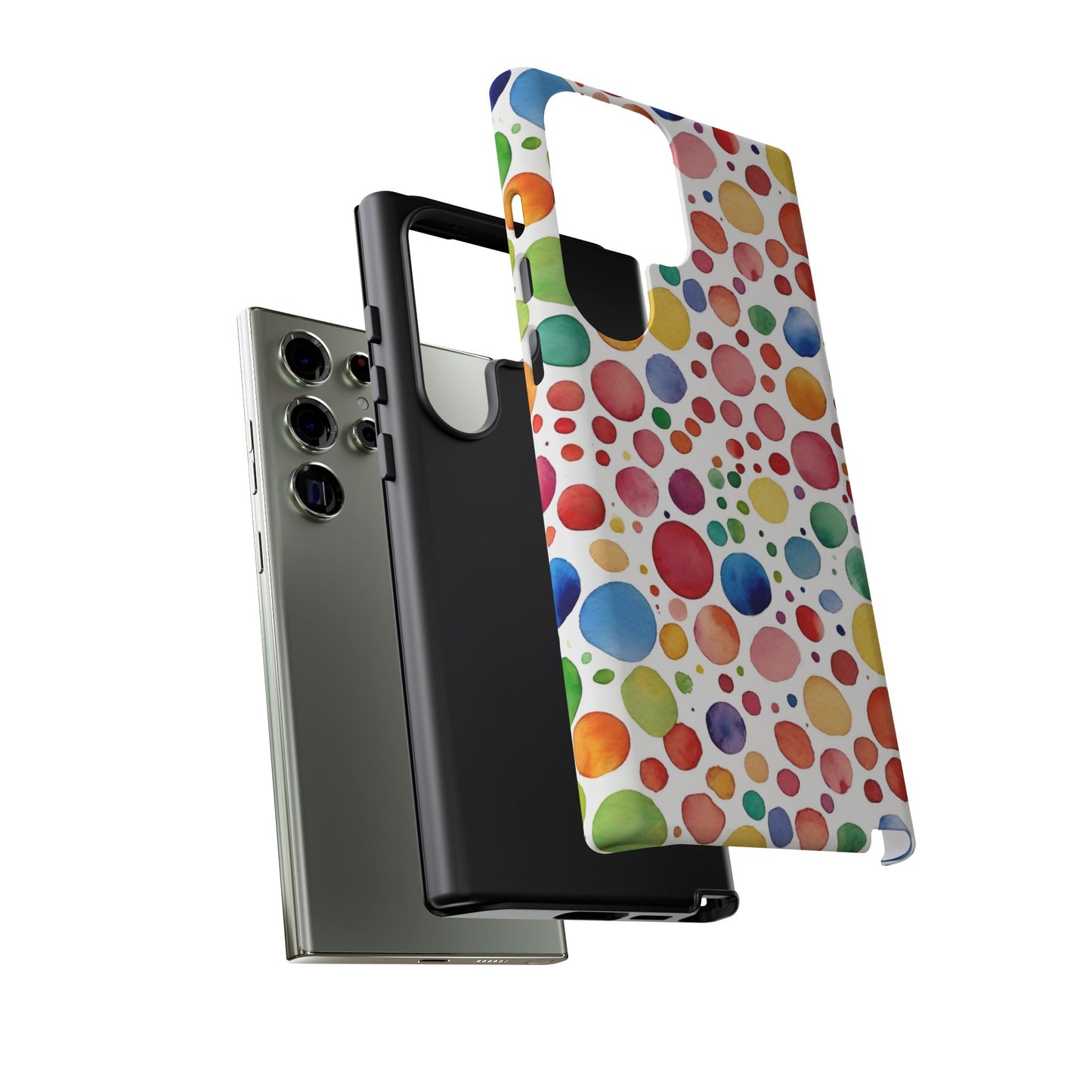 Polka dot drop | Tough Cases | Phone Case | IPhone | Samsung | Protective Phone Case | Phone Protector | Cute Phone Cover