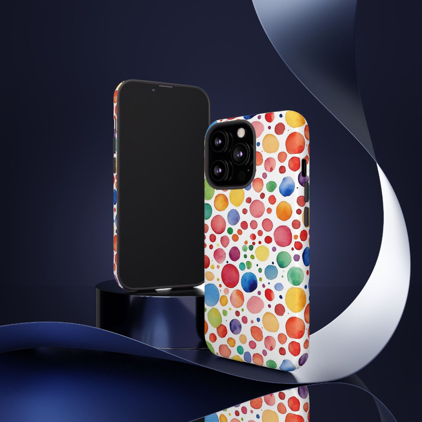 Polka dot drop | Tough Cases | Phone Case | IPhone | Samsung | Protective Phone Case | Phone Protector | Cute Phone Cover
