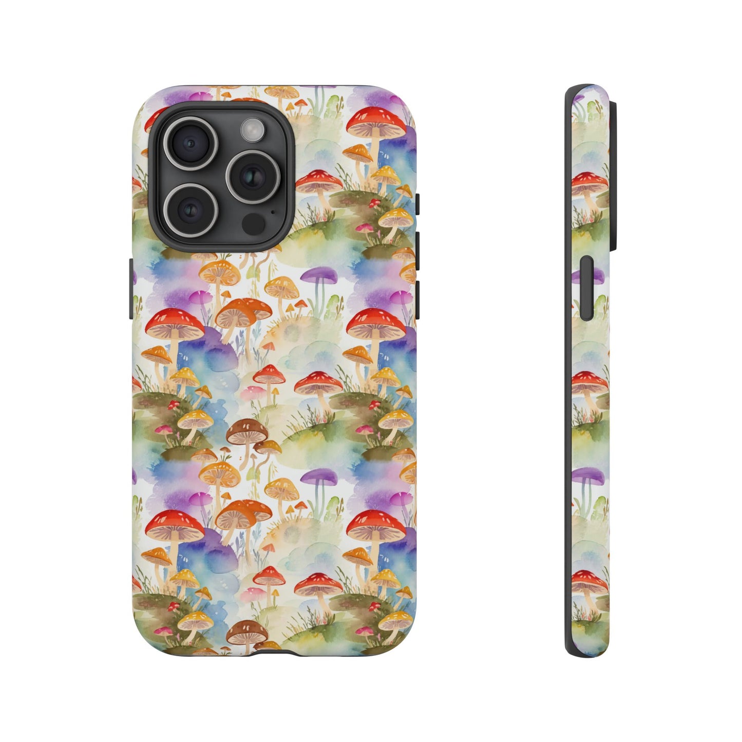 Mushroom Phone Case | Shroom Phone Cover | Hippie Themed Phone Case | Cute mushroom Pattern | Tough Case