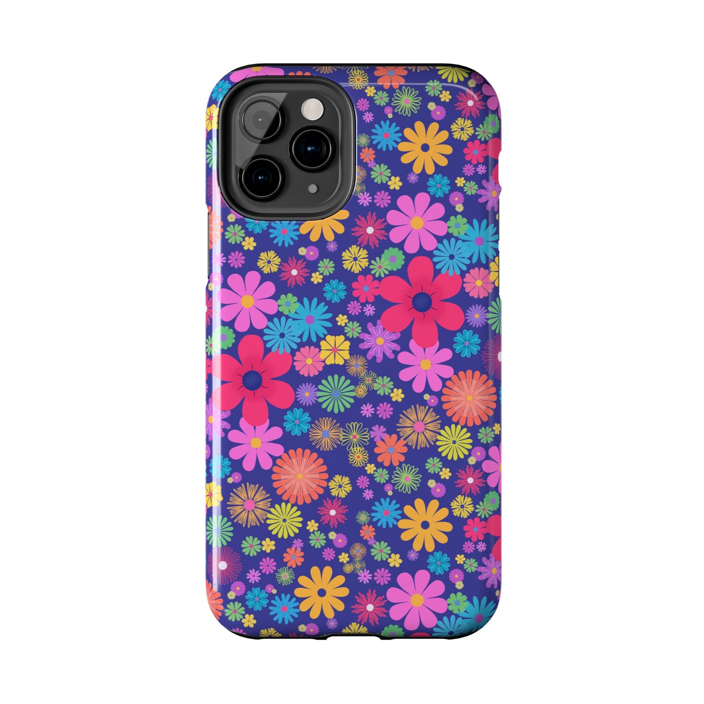 Colorful Floral Tough Phone Cases