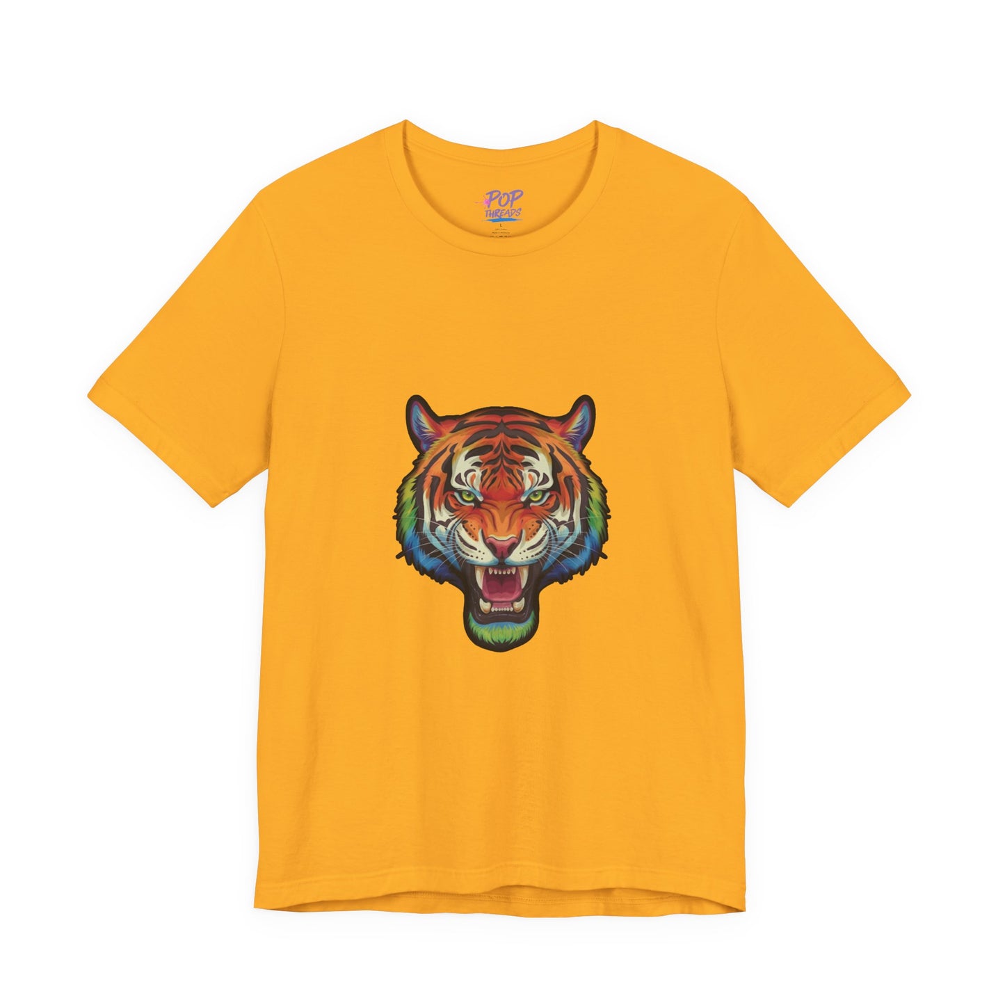 Colorful Rainbow Tiger Tee