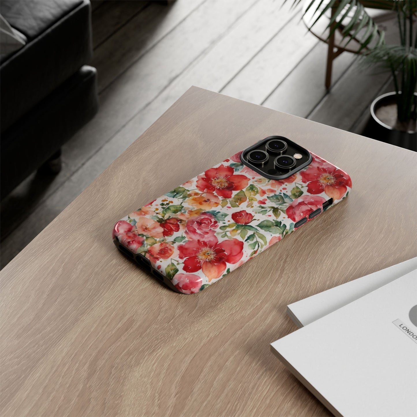 Beautiful Valentine Roses Tough Case For iPhone Samsung