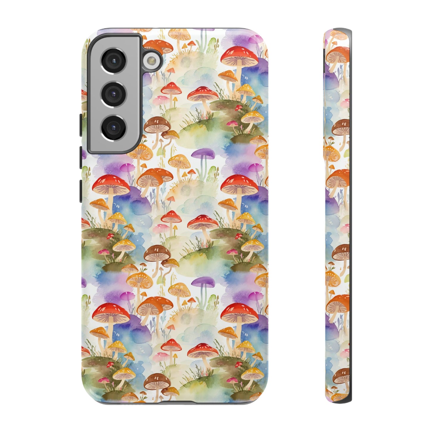 Mushroom Phone Case | Shroom Phone Cover | Hippie Themed Phone Case | Cute mushroom Pattern | Tough Case