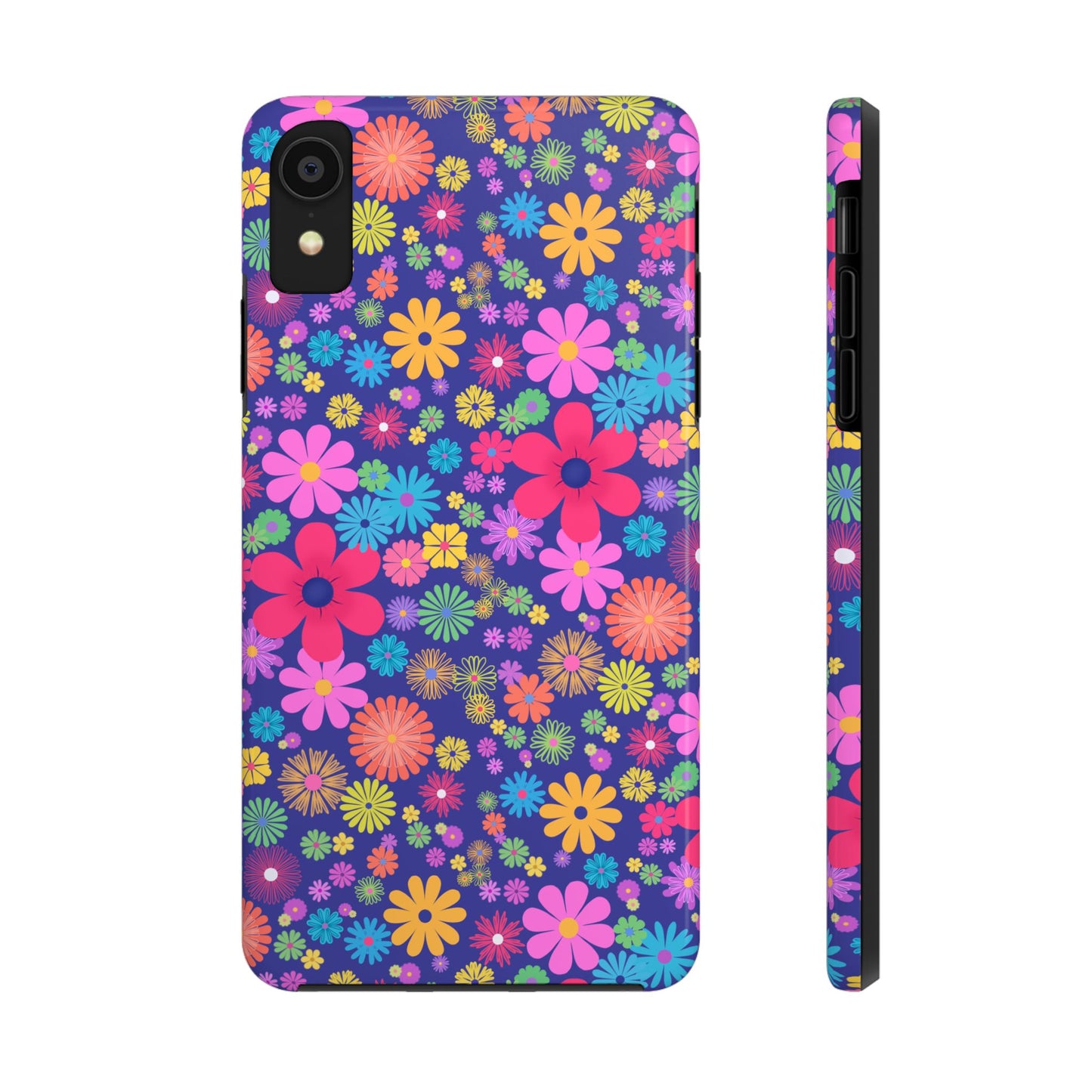 Colorful Floral Tough Phone Cases