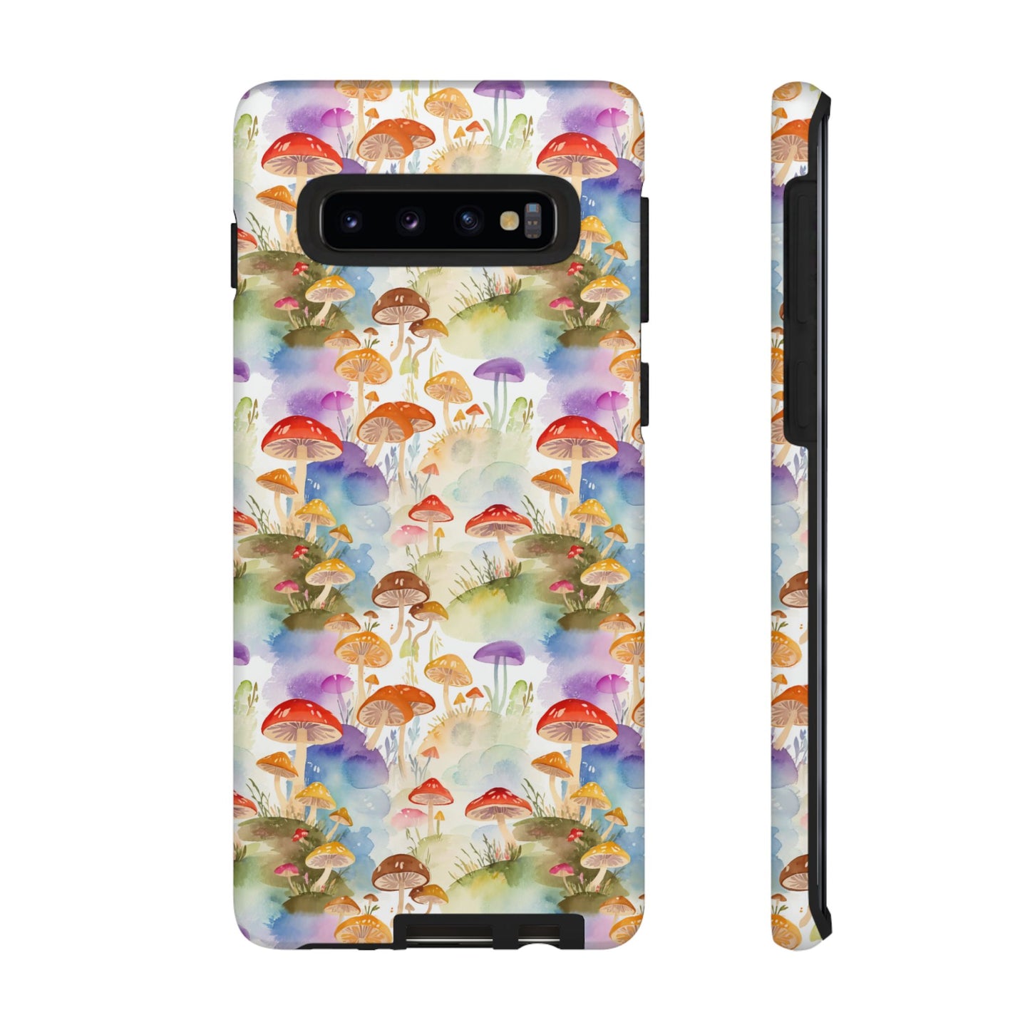 Mushroom Phone Case | Shroom Phone Cover | Hippie Themed Phone Case | Cute mushroom Pattern | Tough Case