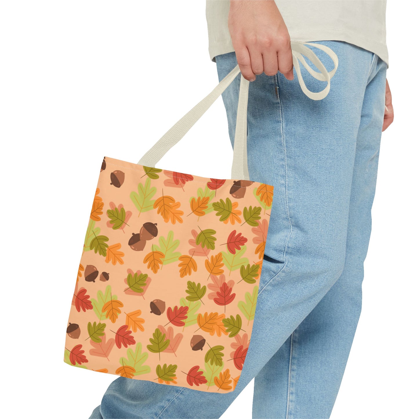 Fall Leaves Tote Bag, Eco-Friendly Shopping Bag, Autumn Style, Everyday Use, Perfect for Gift Giving